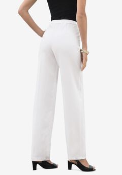 Plus Size White Pants For Women