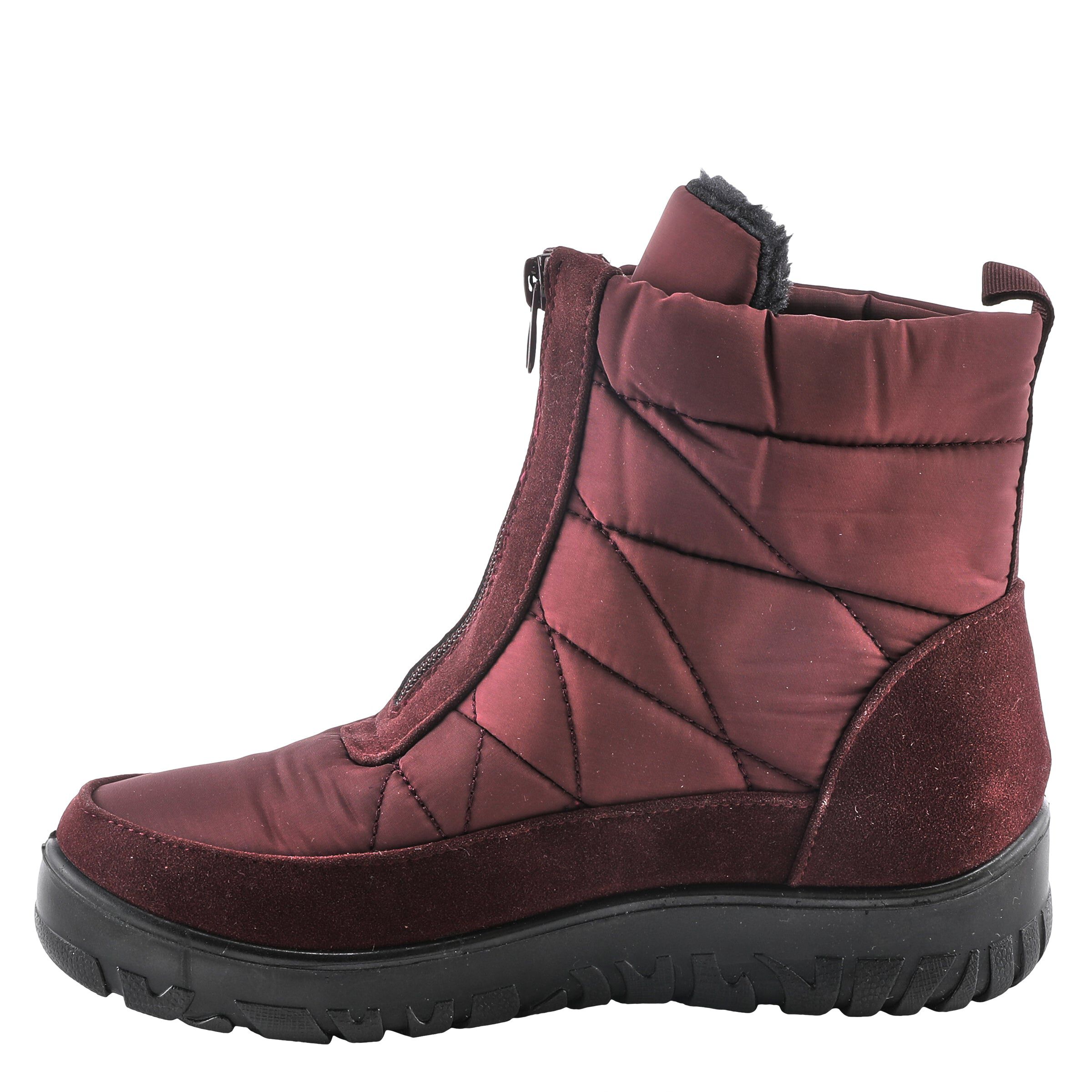 Lakeeffect Mid Calf Boots, BURGUNDY, alternate image number 2