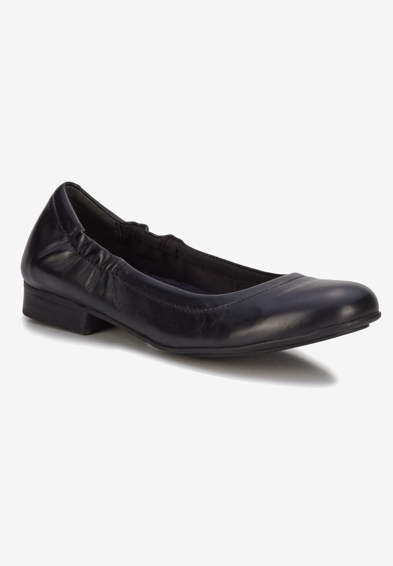 Tess Flat, BLACK LEATHER, hi-res image number 0