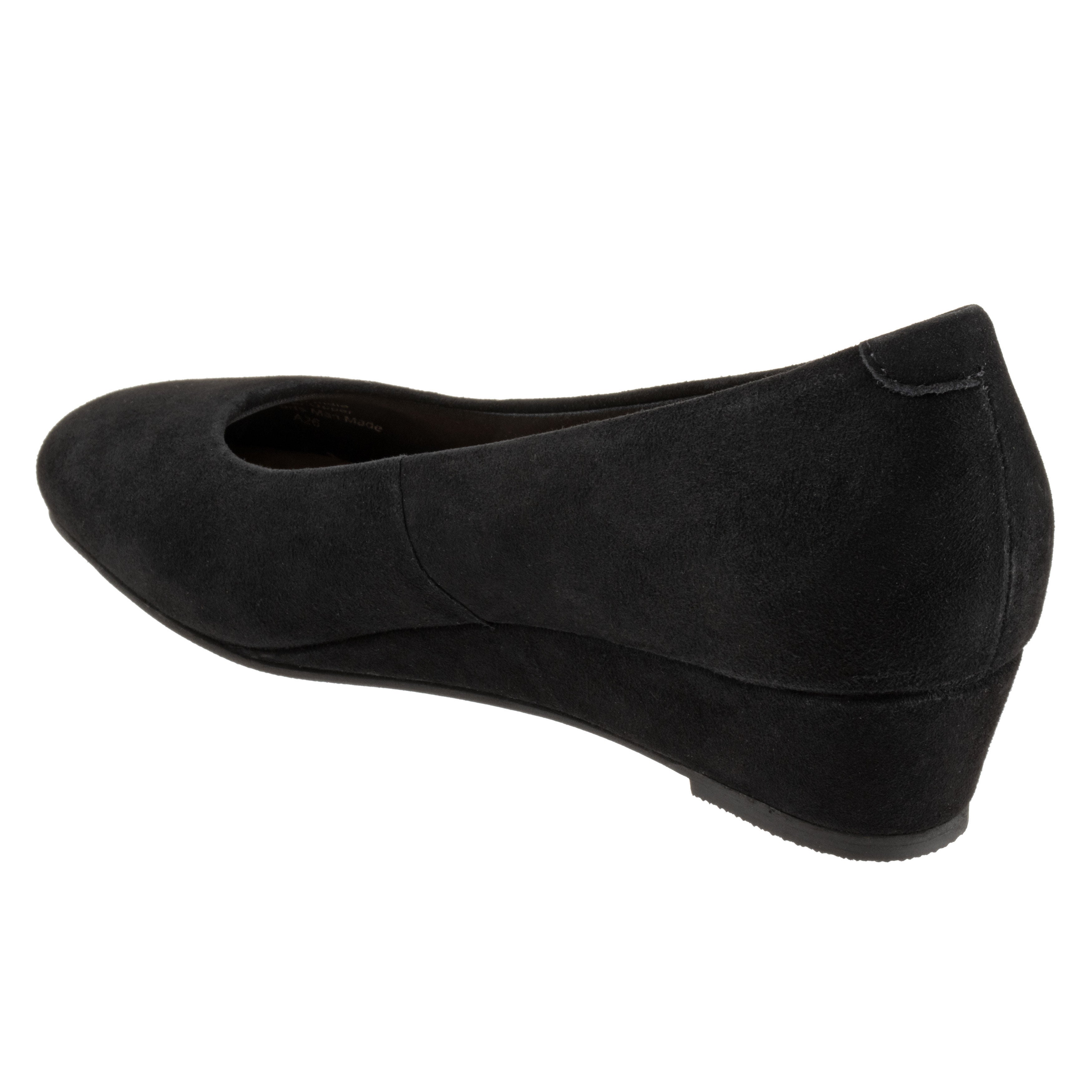 Denisse Pump, BLACK SUEDE, on-hover image number 1