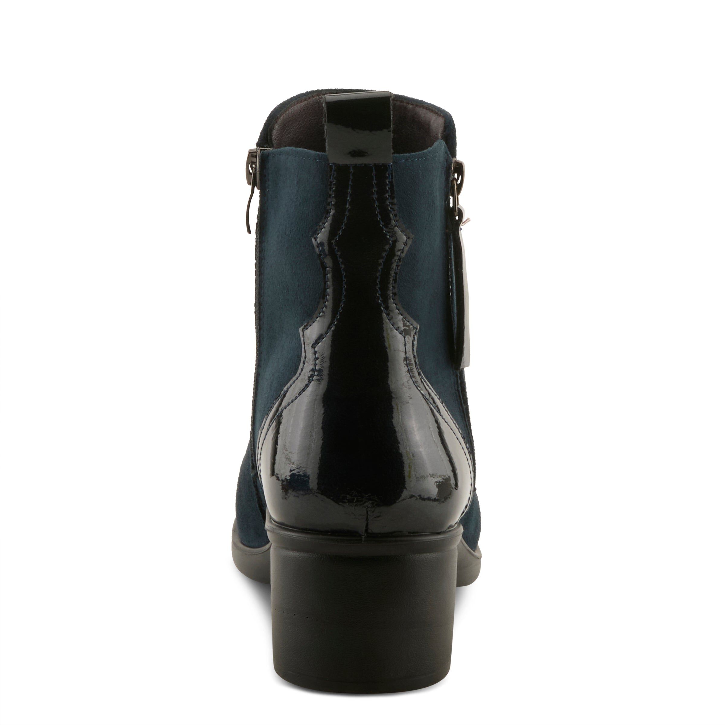 Carawey Booties, NAVY, on-hover image number 1