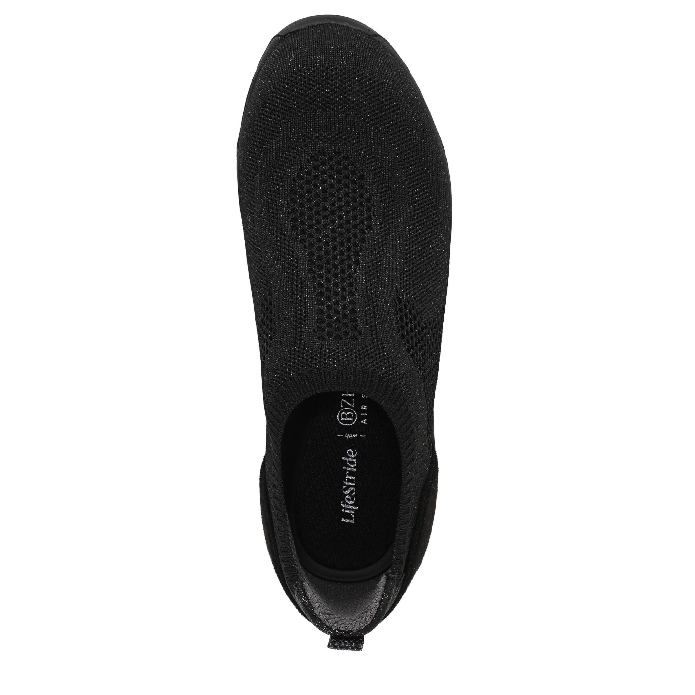 Respect Slip-On Sneaker, BLACK KNIT FABRIC, alternate image number 6