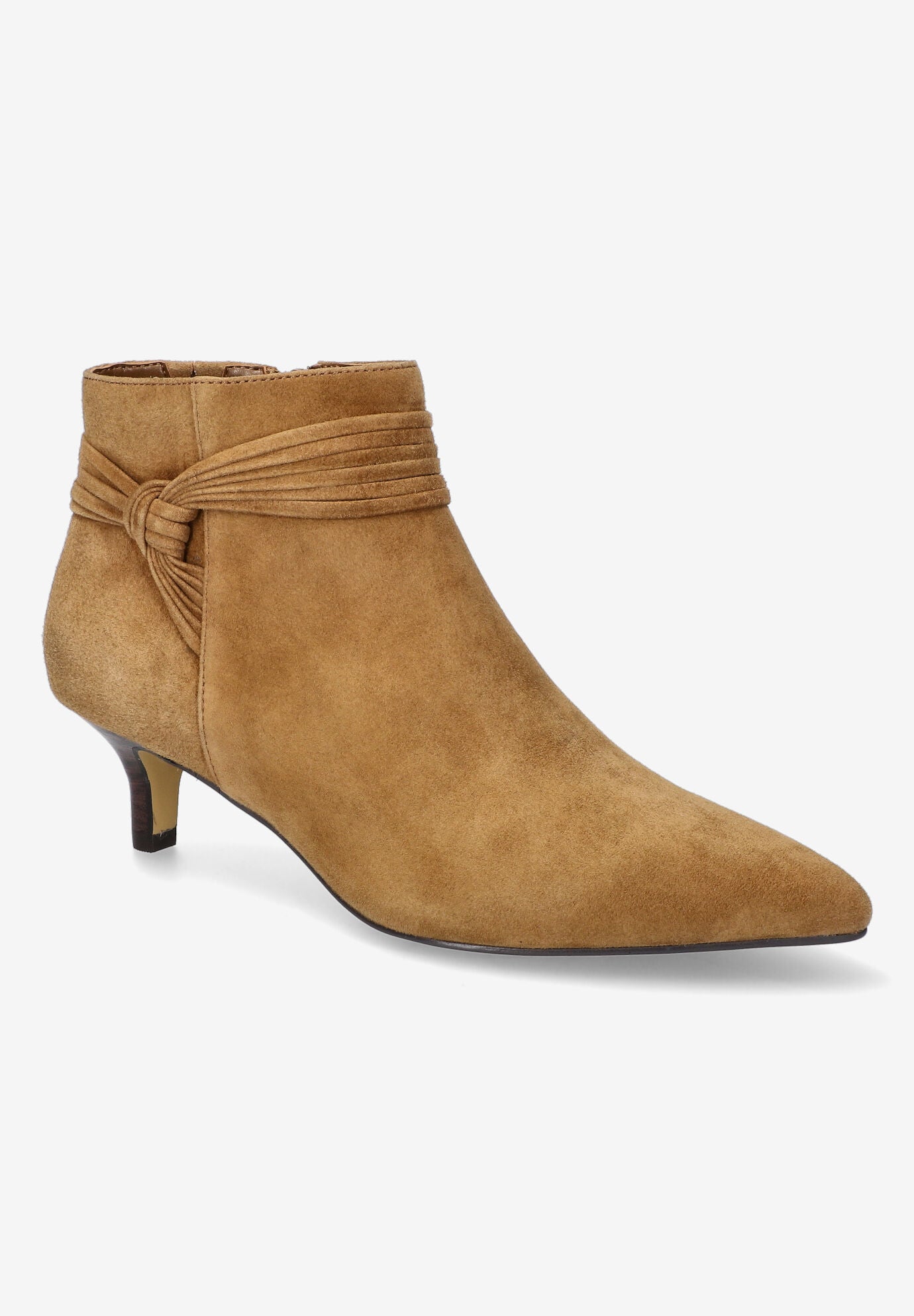 Jani Bootie, COGNAC SUEDE LEATHER, hi-res image number 0