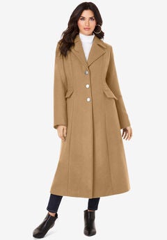 Long Wool Blend Coat