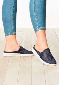 The Camellia Slip On Sneaker Mule