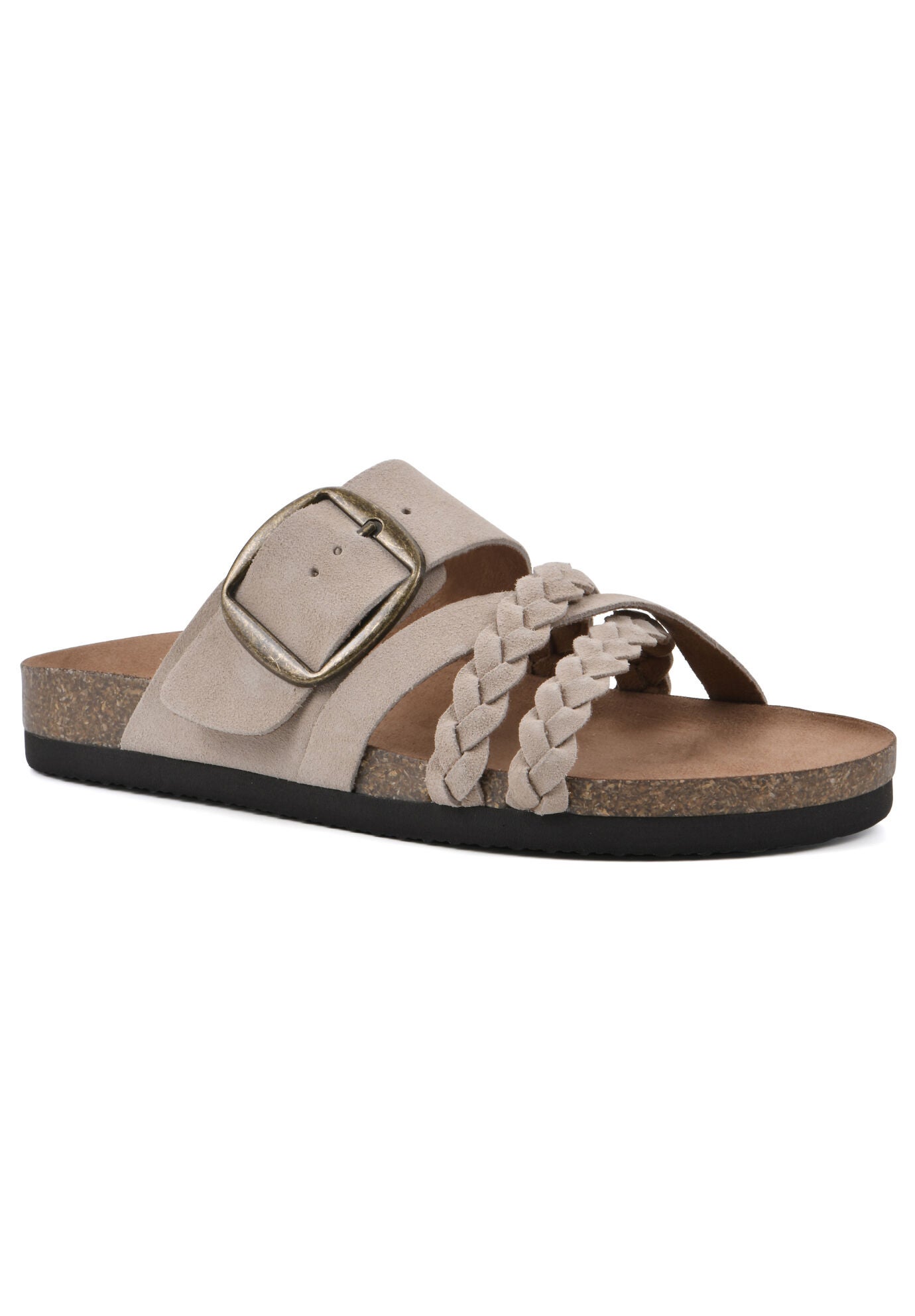 Healing Casual Sandal, WOOD SUEDE, hi-res image number 0