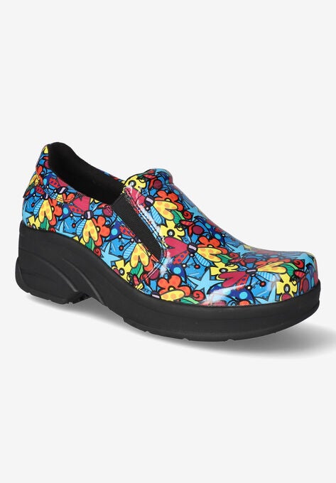Appreicate Slip-Ons by Easy Works by Easy Street®, GARDEN PATENT LEATHER, hi-res image number null