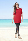 Oversized Polo Tunic, , alternate image number null