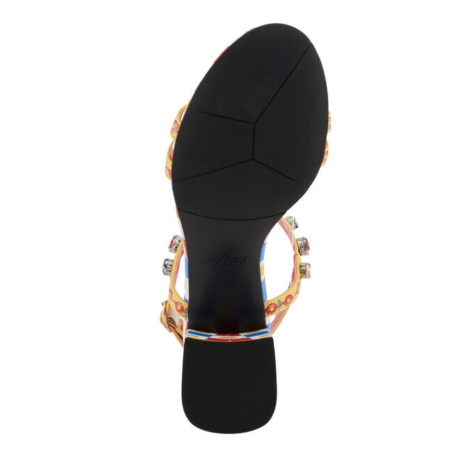 Fabfash Sandal, YELLOW MULTI, alternate image number null
