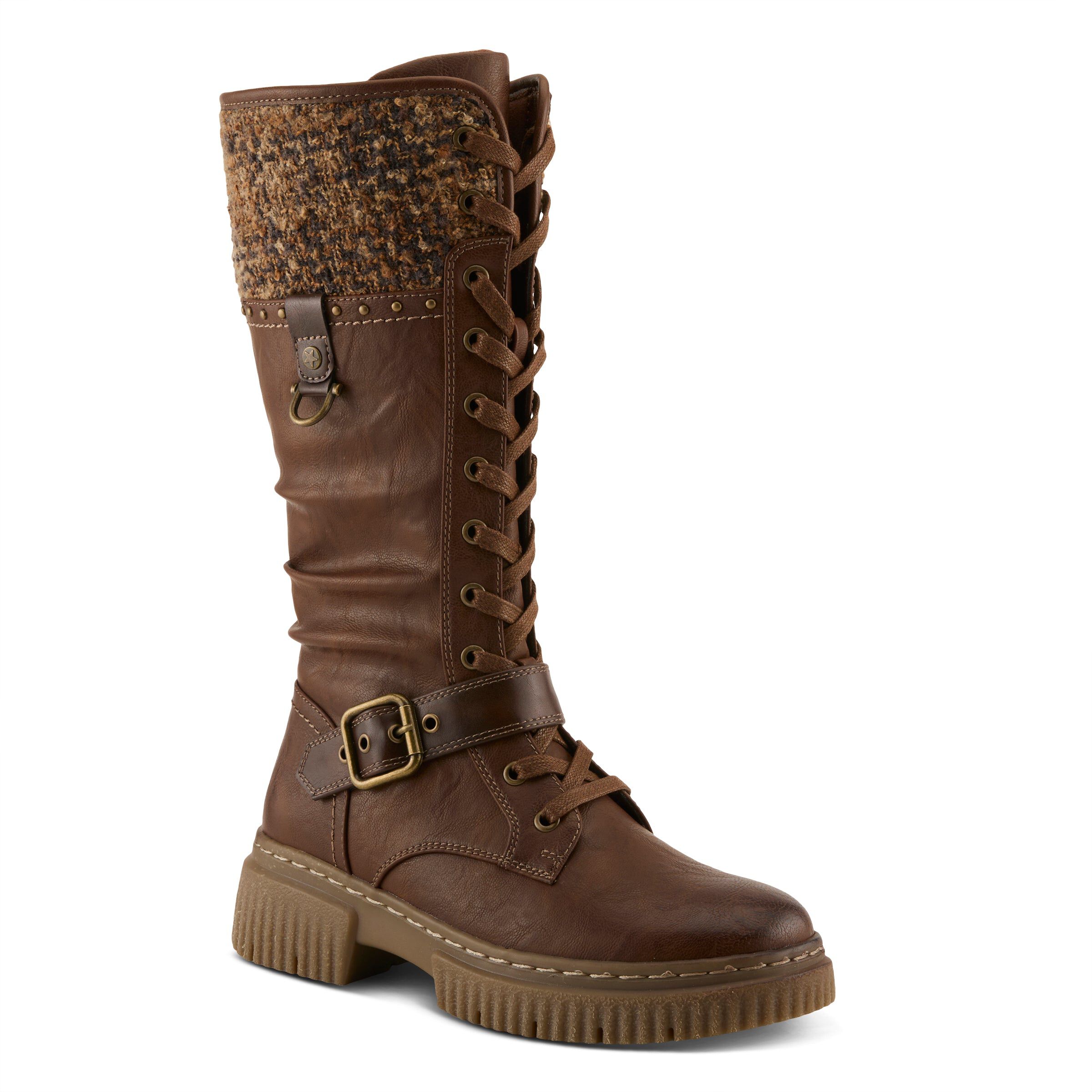 Nedat Mid-Shaft Boot, BROWN, hi-res image number 0