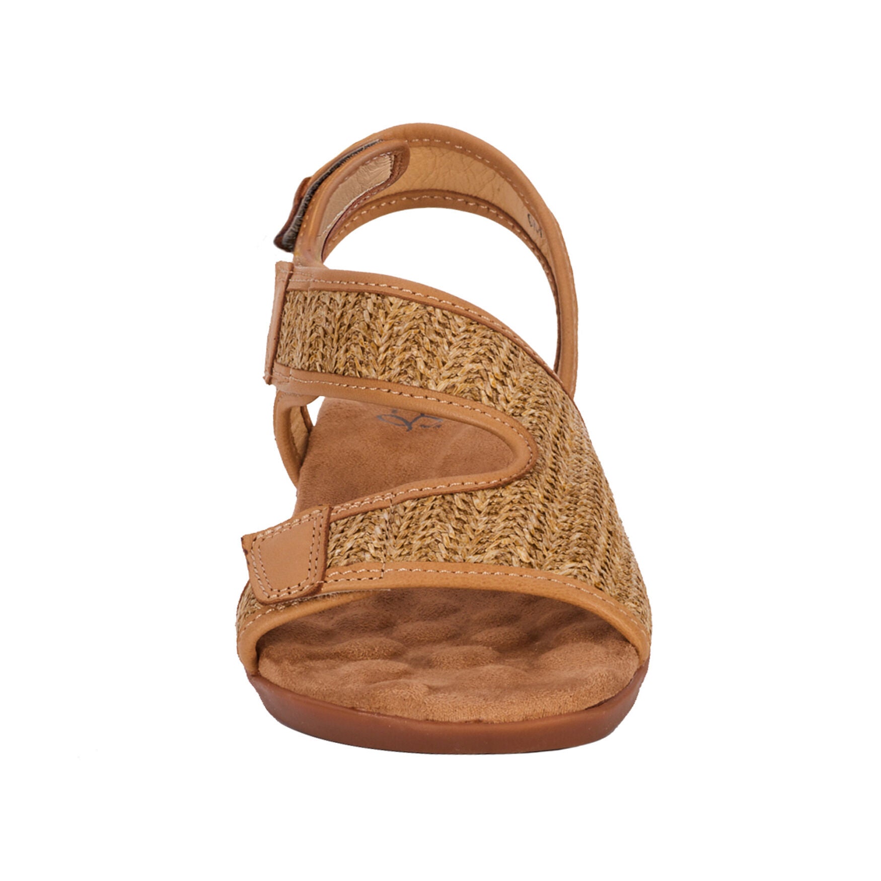 Kimmi Sandal, TAN RAFFIA LEATHER, alternate image number 4