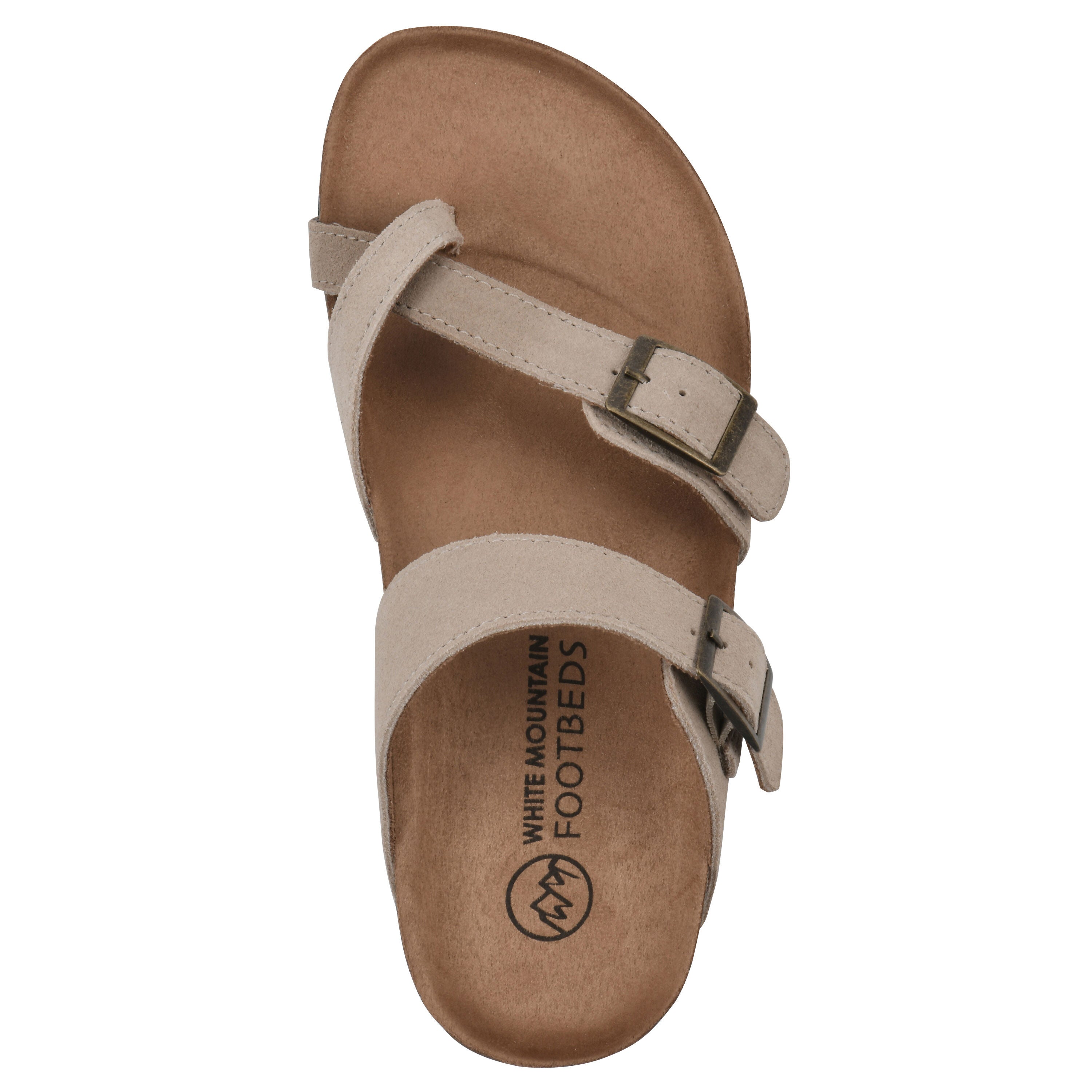 Gracie Footbed Sandal, SANDAL WOOD SUEDE, alternate image number 4