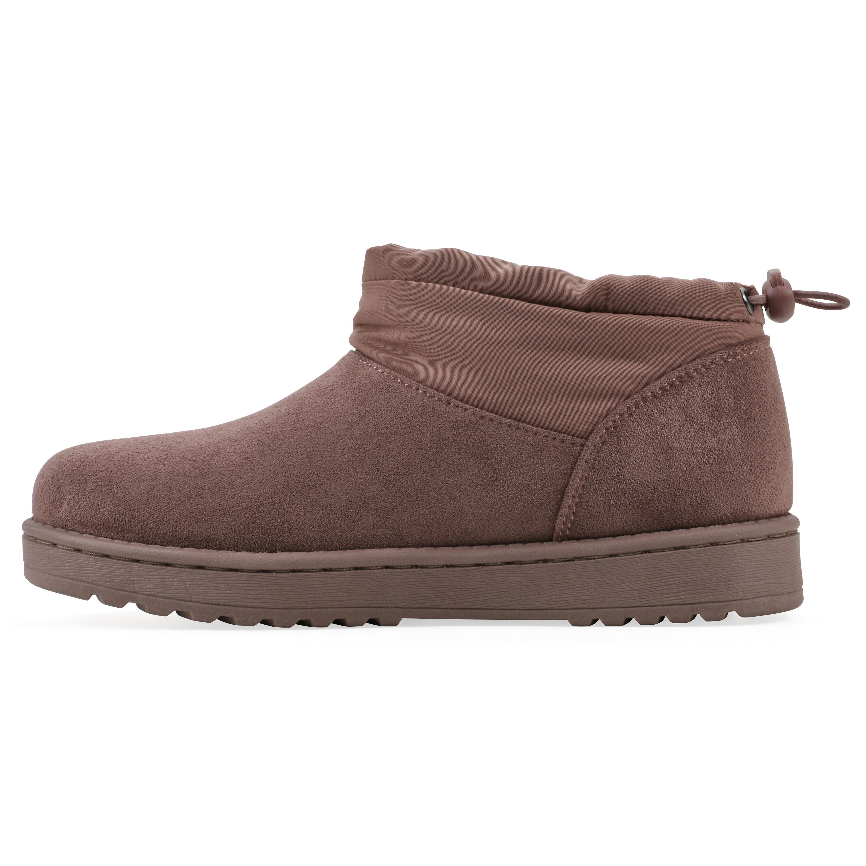 Idle Mini Faux Fur-Lined Bootie, ROSEWOOD FABRIC, alternate image number 3
