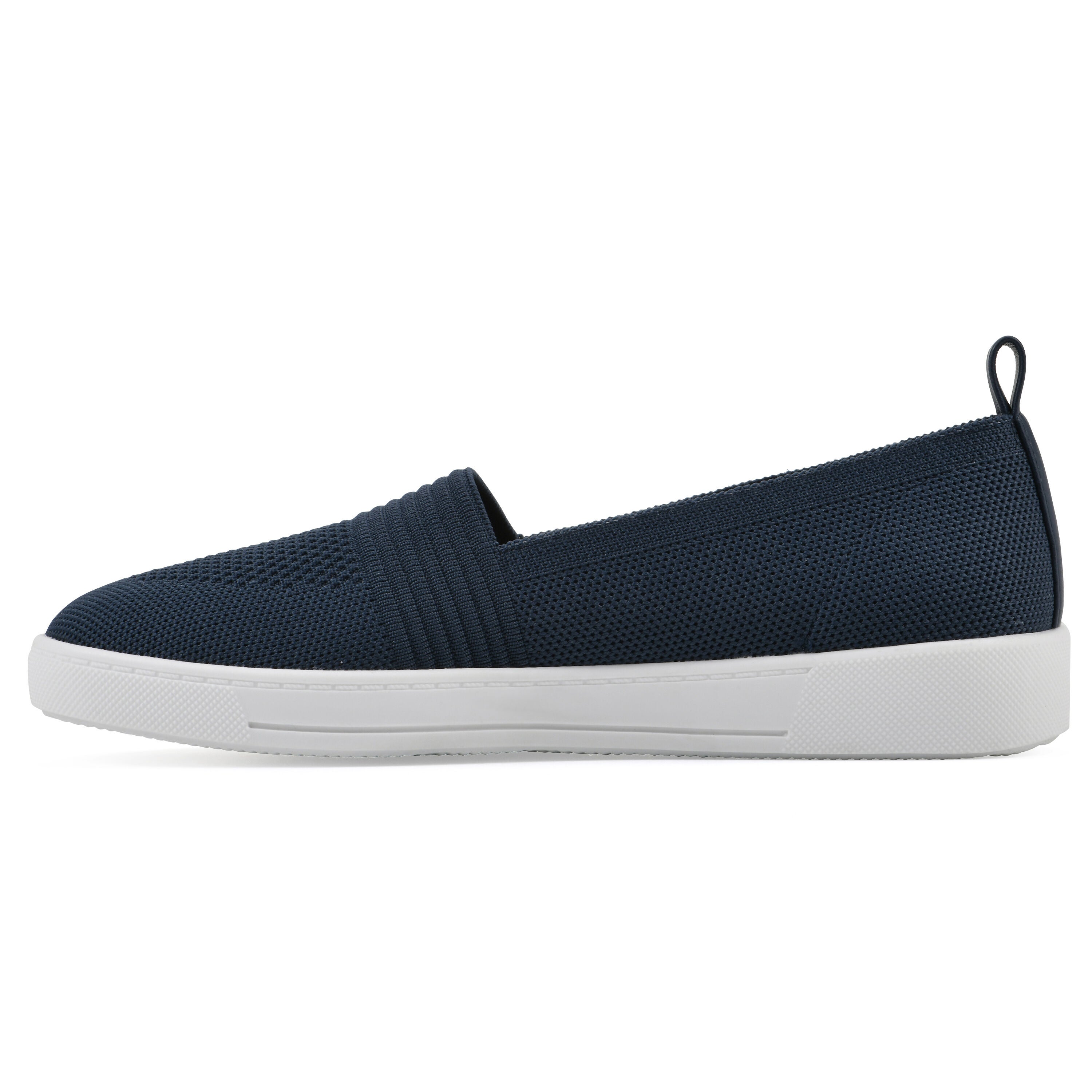 Upright Slip On Sneaker, NAVY FABRIC, alternate image number 3