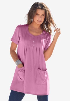 Two Pocket Soft Knit Tunic