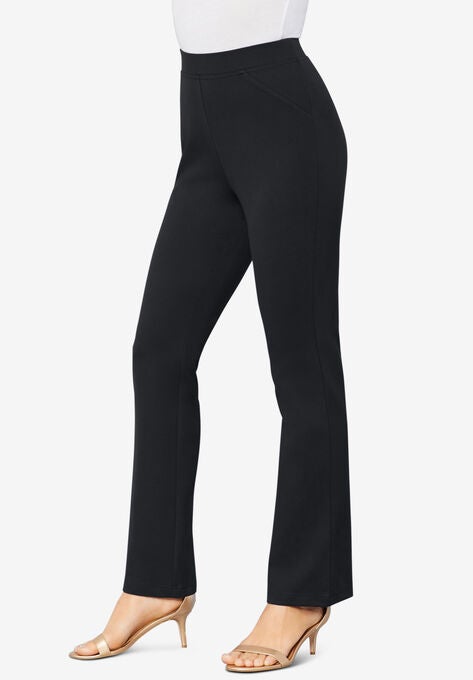 Bootcut Ultimate Ponte Pant | Roaman's