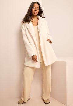 Faux Fur Teddy Coat