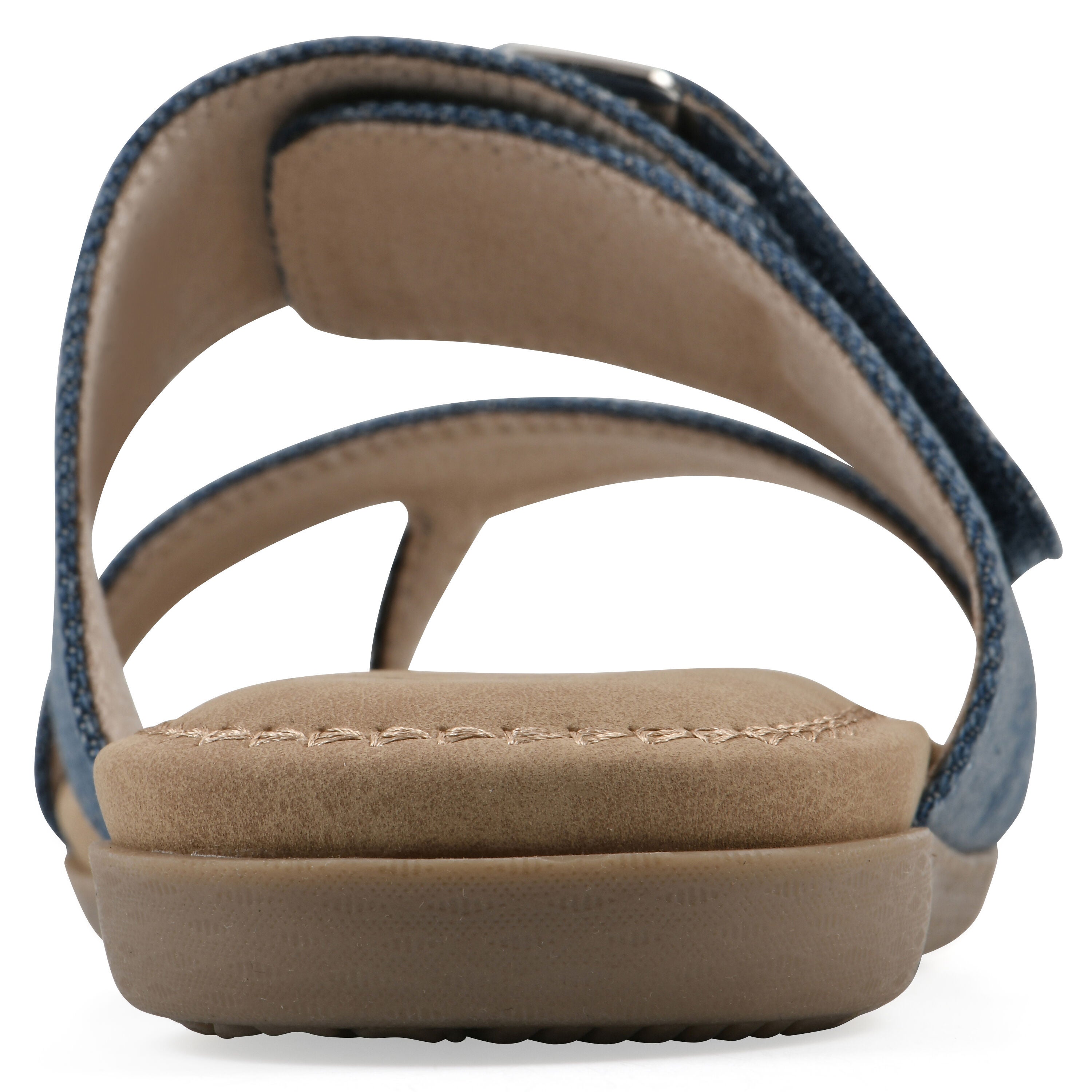 Fancify Slide Sandal, BLUE DENIM FABRIC, on-hover image number 1