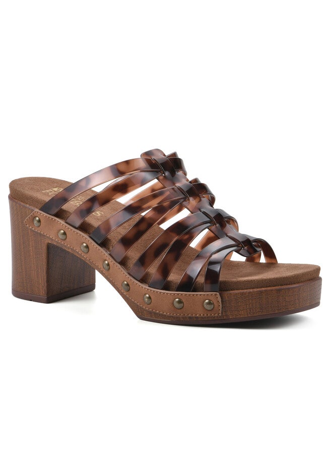 Jack V Dressy Sandal, BROWN MULTI SMOOTH, hi-res image number null