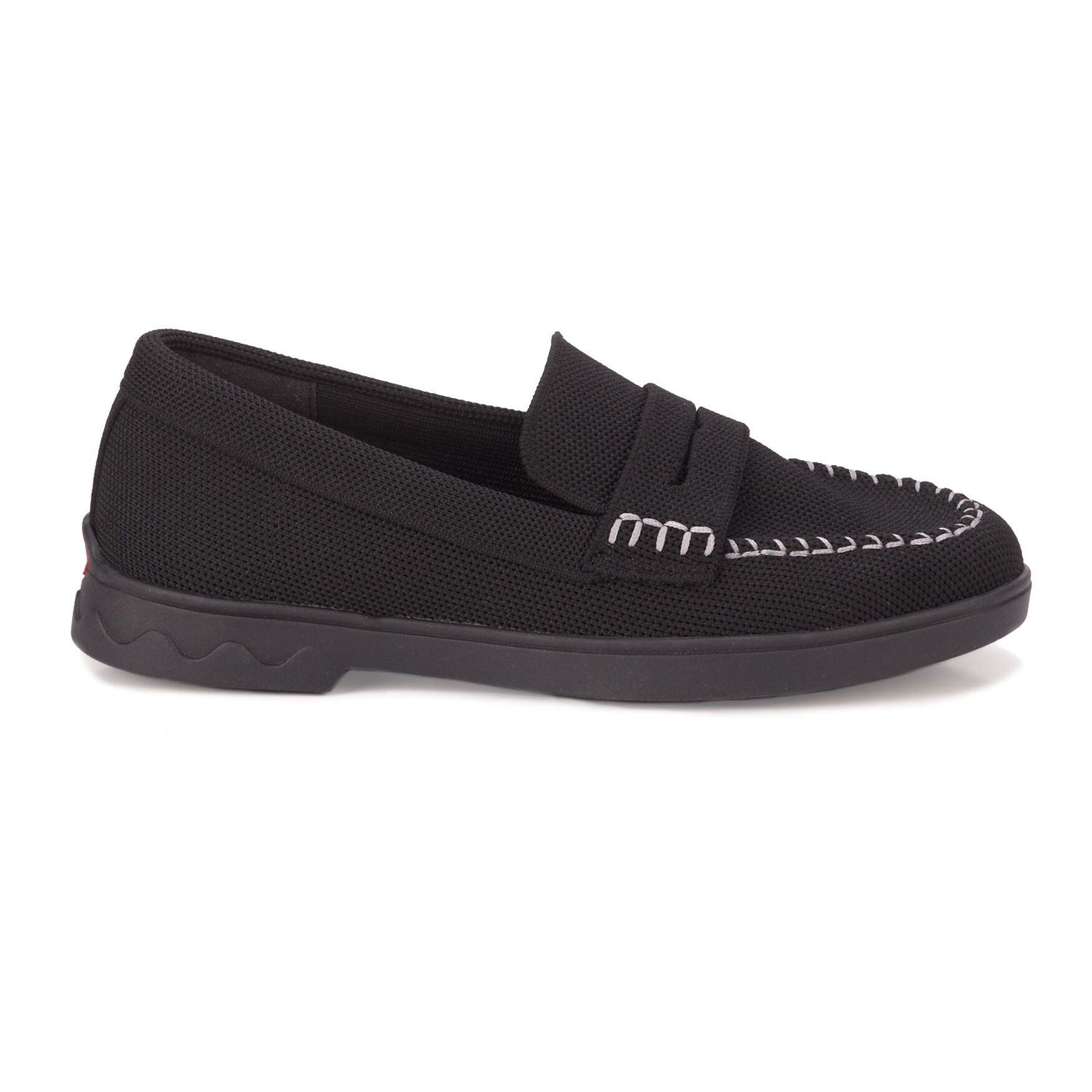 Ginny Slip-On Loafer, BLACK, alternate image number 2