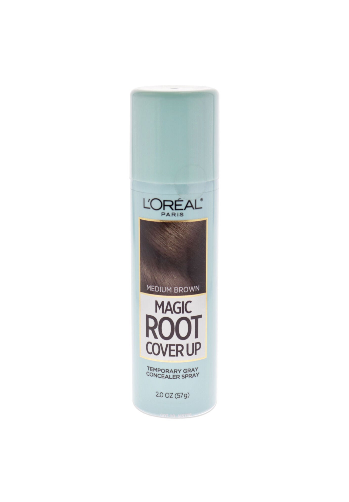 Magic Root Cover Up Temporary Gray Concealer Spray - 2 Oz Hair Color, MEDIUM BROWN, hi-res image number 0