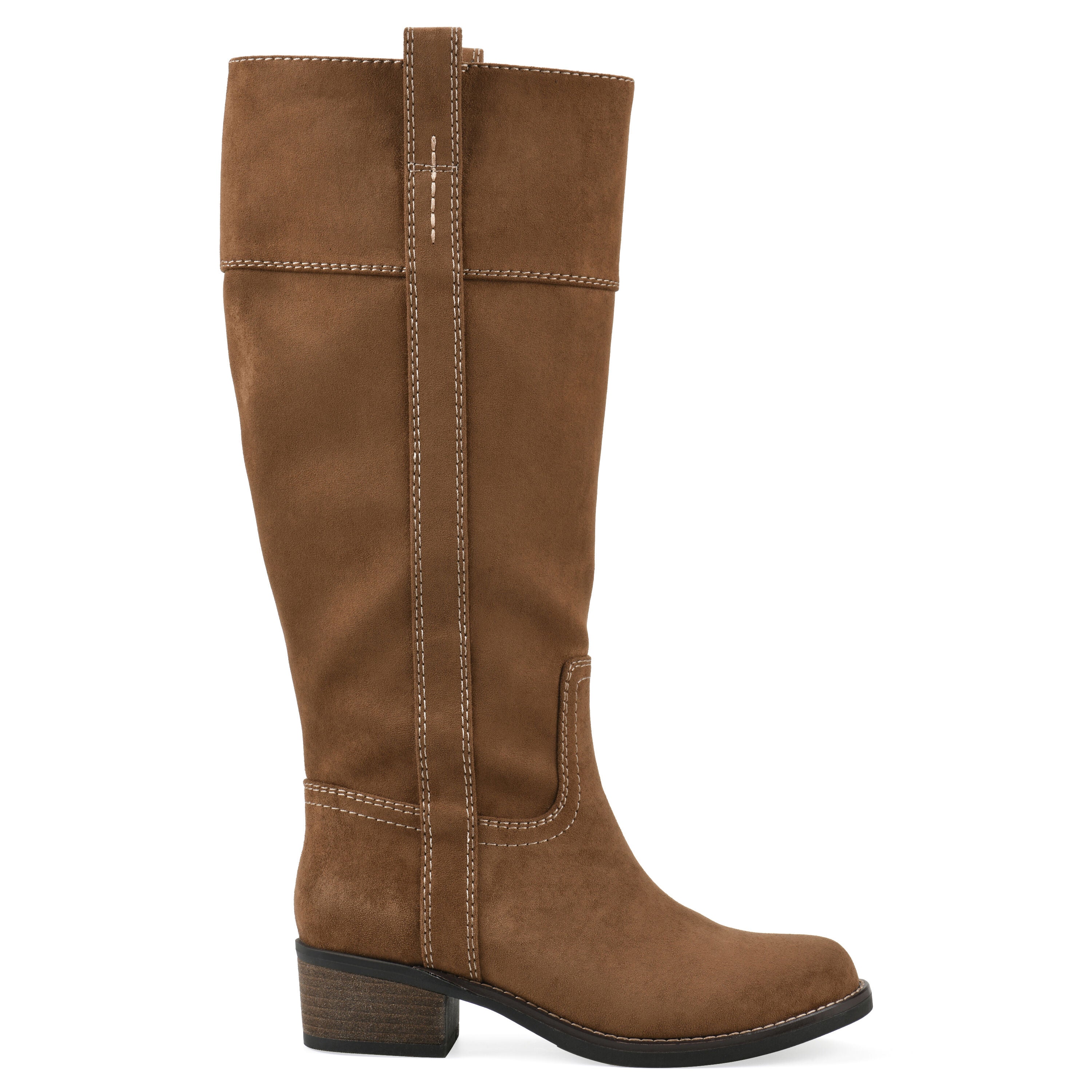 Merrier Western Tall Shaft Boot, MOCHA FABRIC, alternate image number 2
