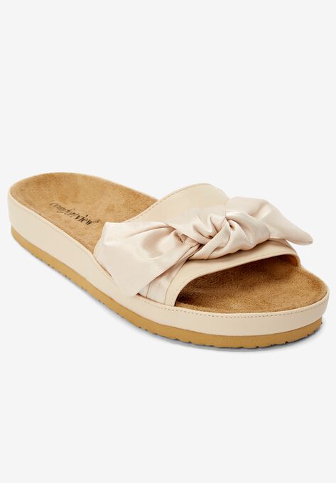 The Stassi Footbed Sandal , BONE, hi-res image number null