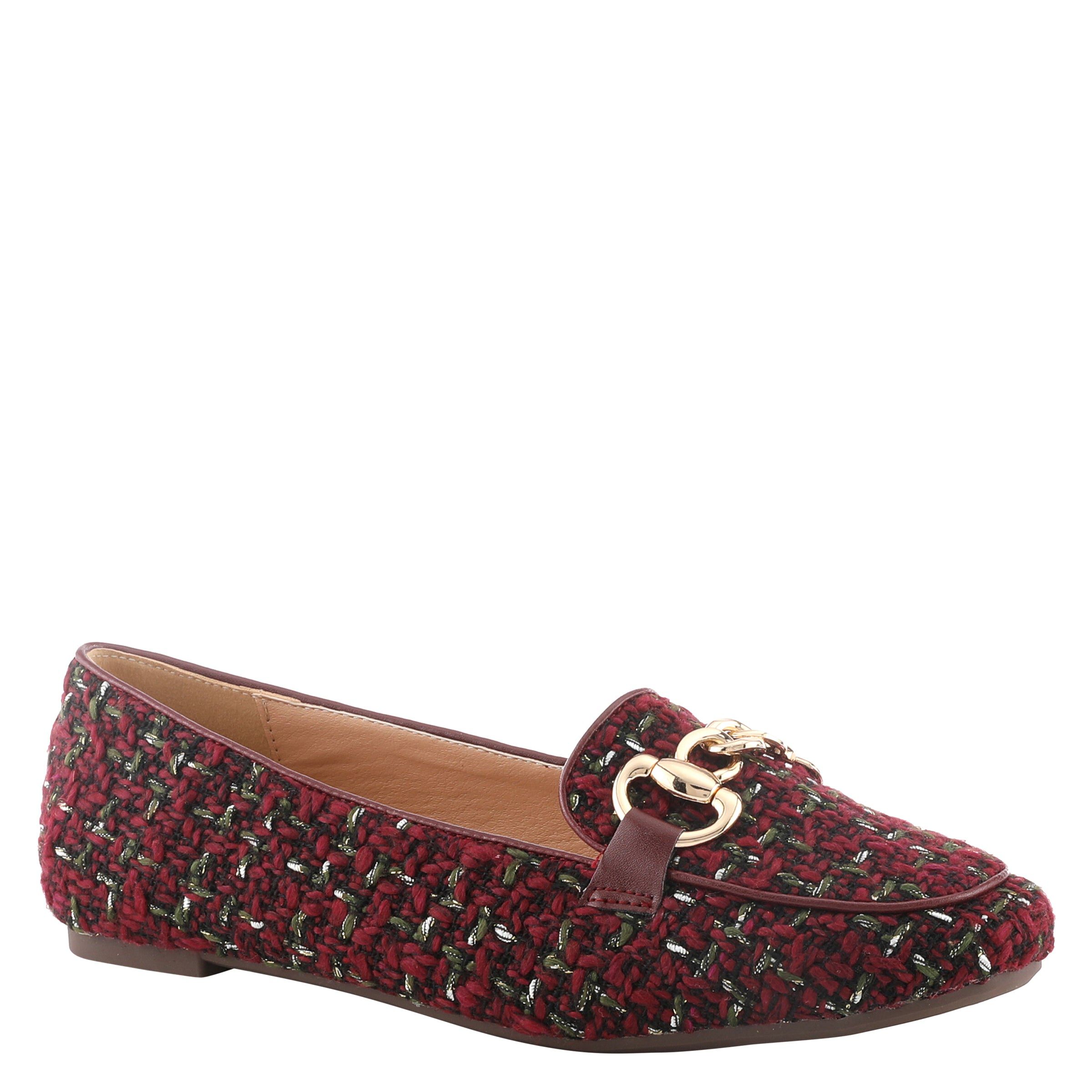 Knitknot Ballet Flat Shoe, BORDEAUX MULTI, hi-res image number 0