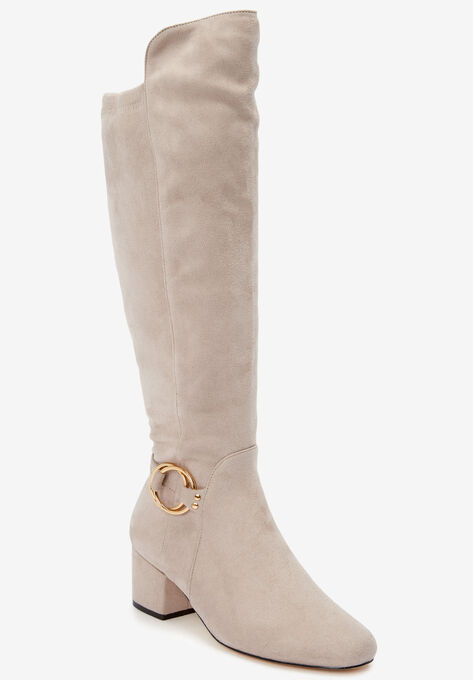 The Ruthie Wide Calf Boot , OYSTER PEARL, hi-res image number null