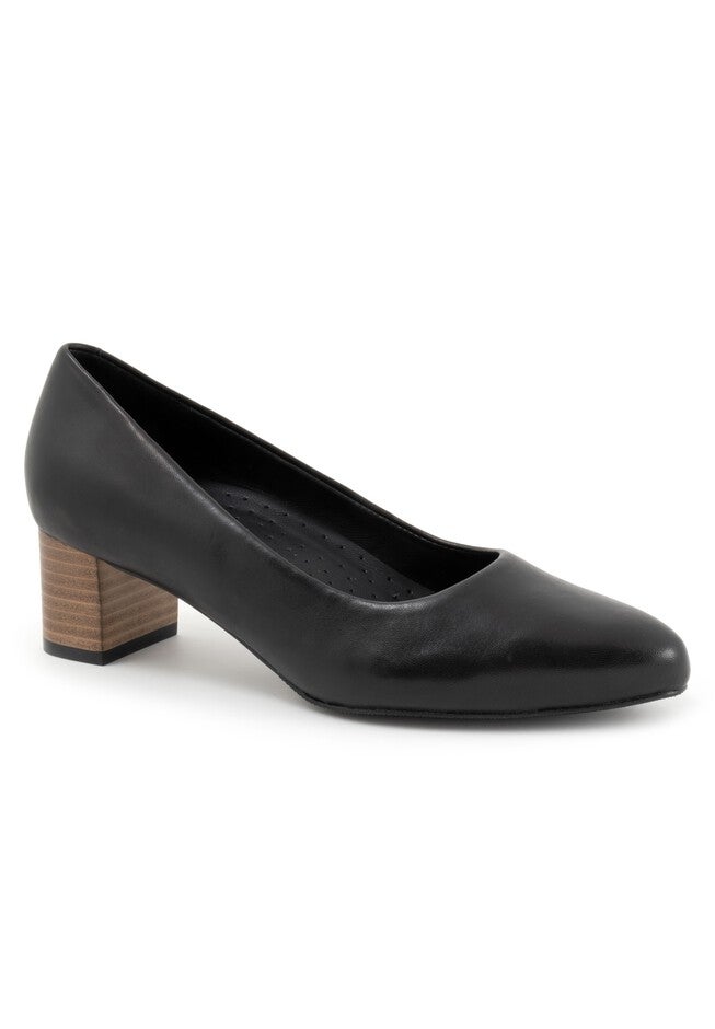 Kari Heeled Pump, BLACK NATURAL, hi-res image number 0