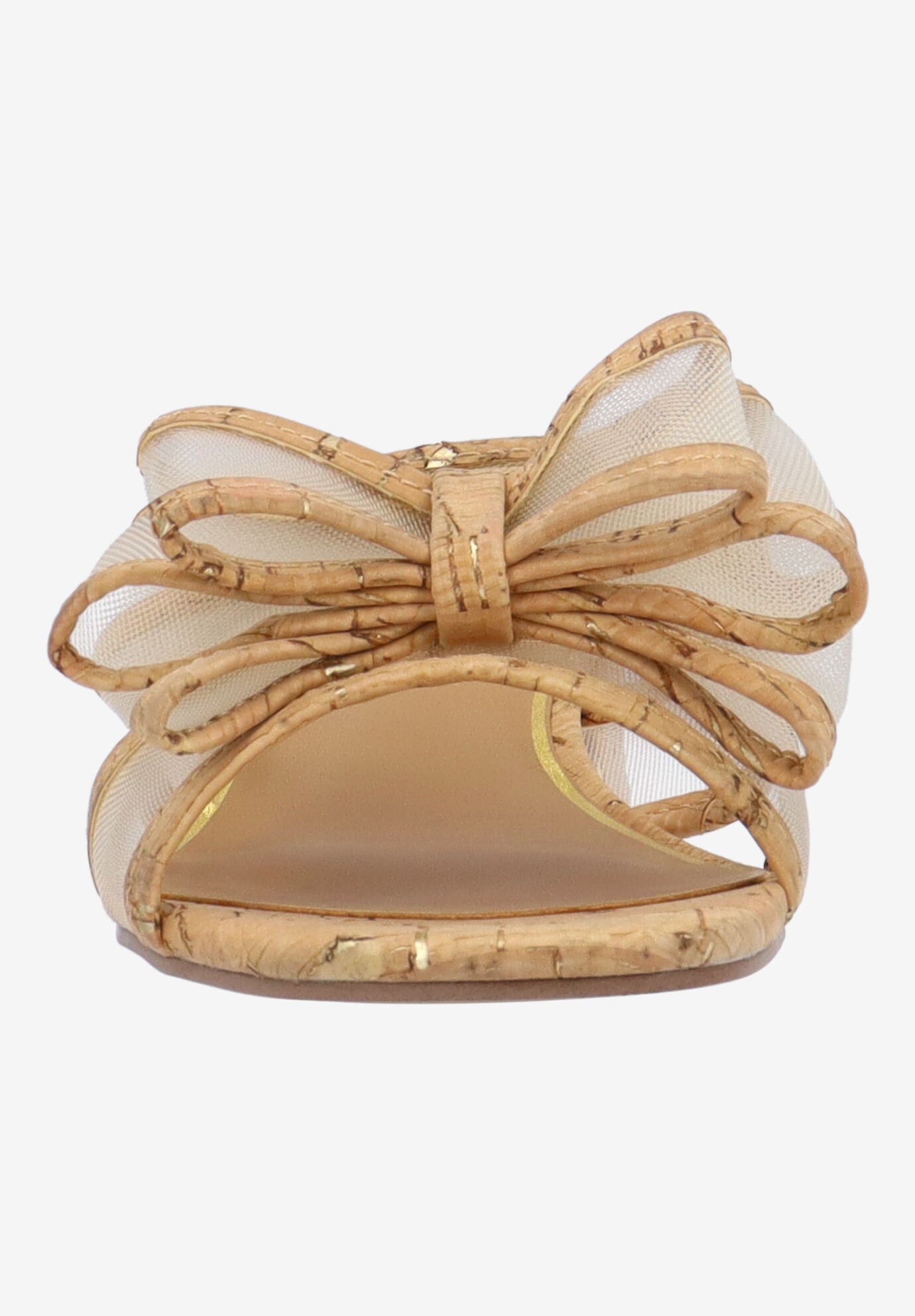 Finola Slip-On Sandal, NATURAL GOLD, alternate image number 2