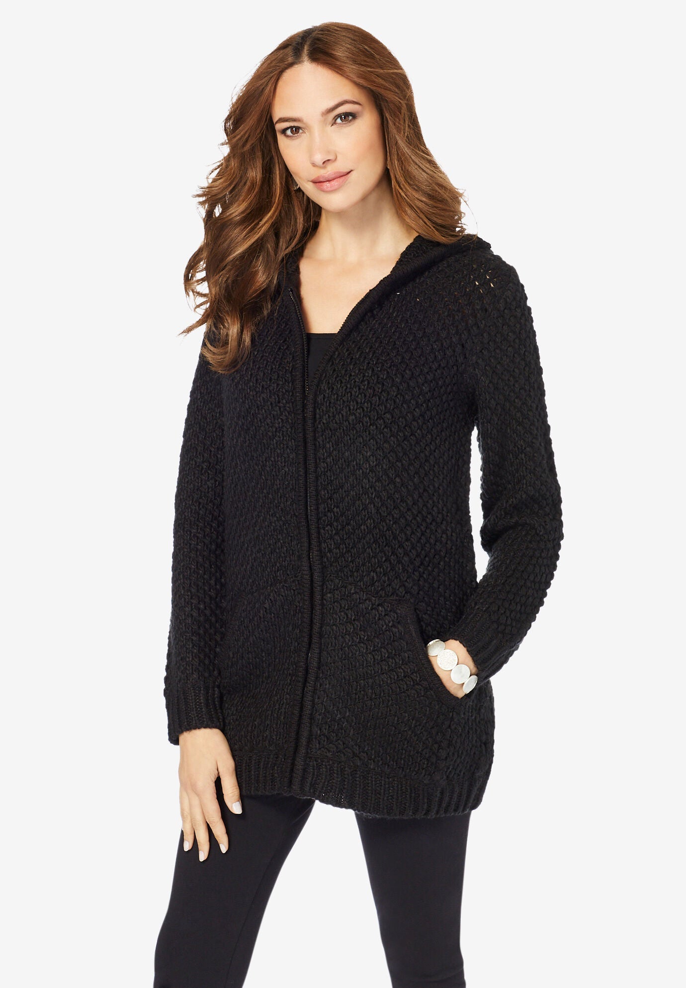 roamans cardigan sweaters