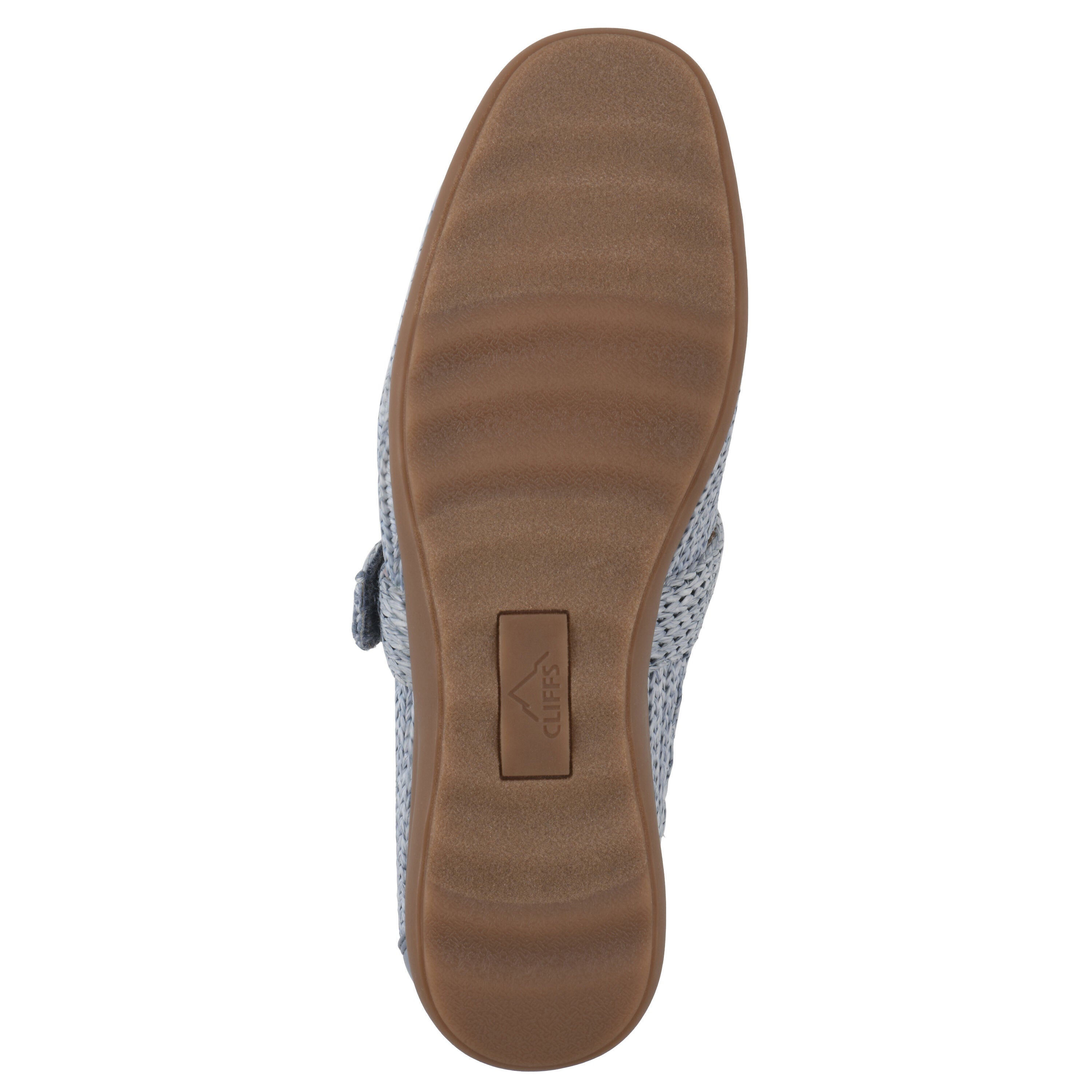 Cordette Mary Jane Flat, PERIWINKLE FABRIC, alternate image number 5