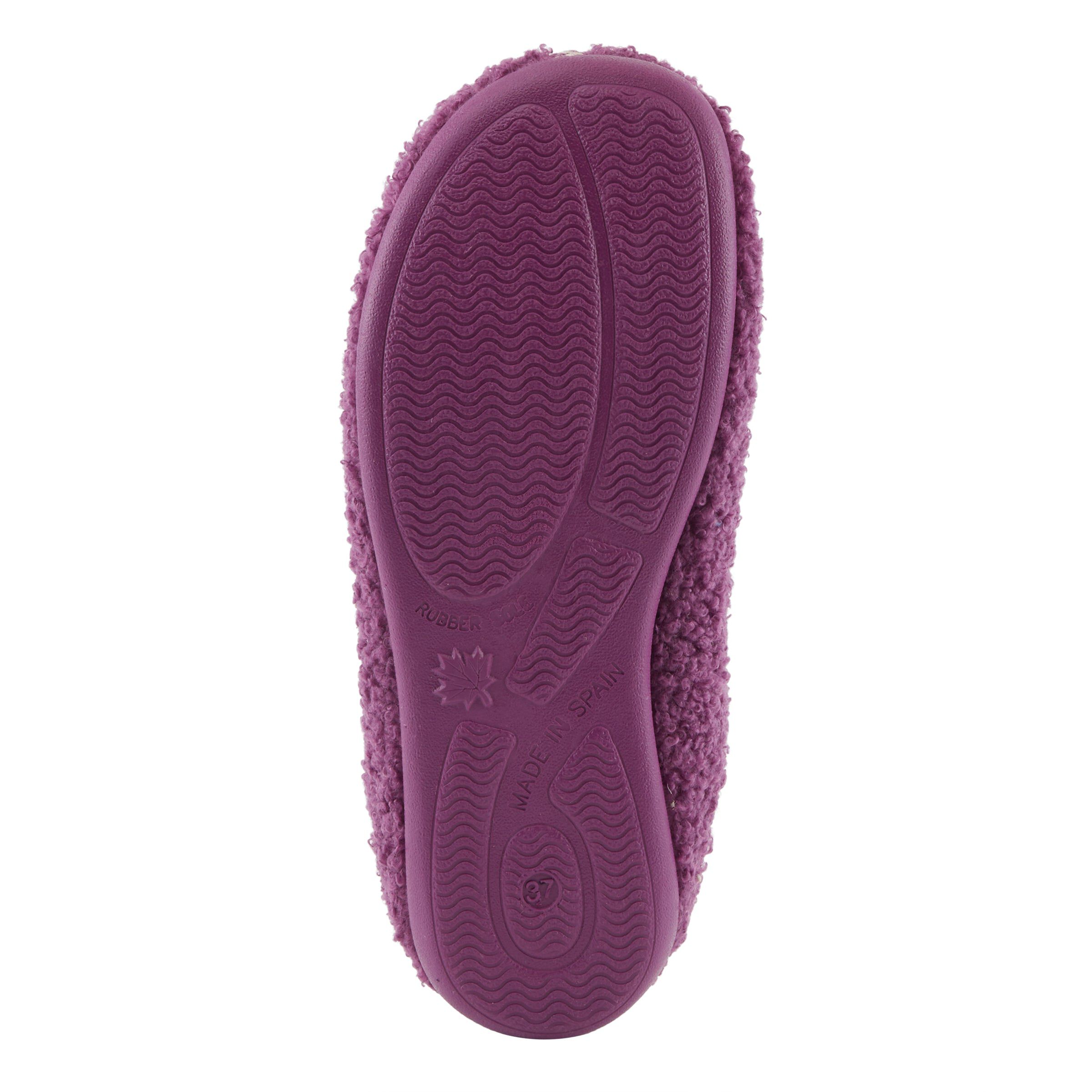 Lyndel Clog Slipper, PLUM, alternate image number 6