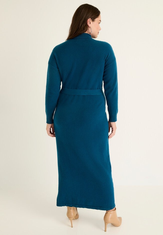 Turtleneck Sweater Dress, , on-hover image number null