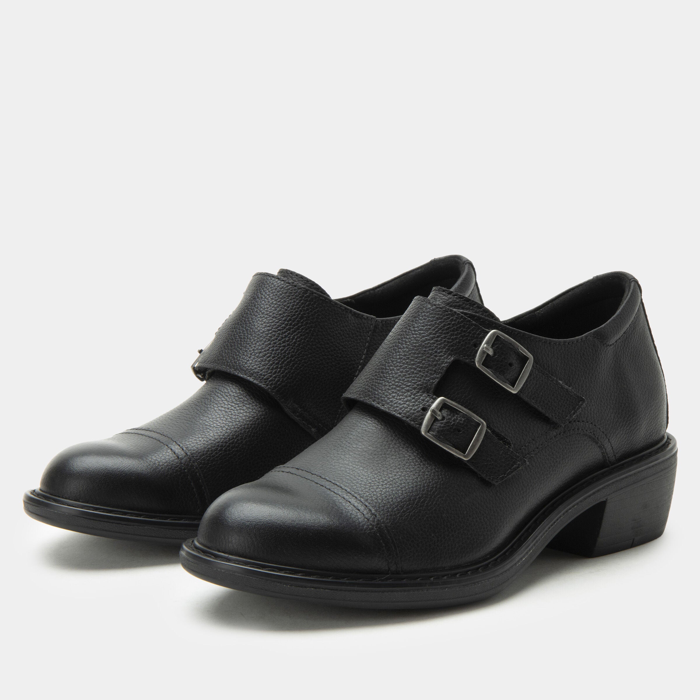 Mave Oxford Loafer Double Buckle Shoe