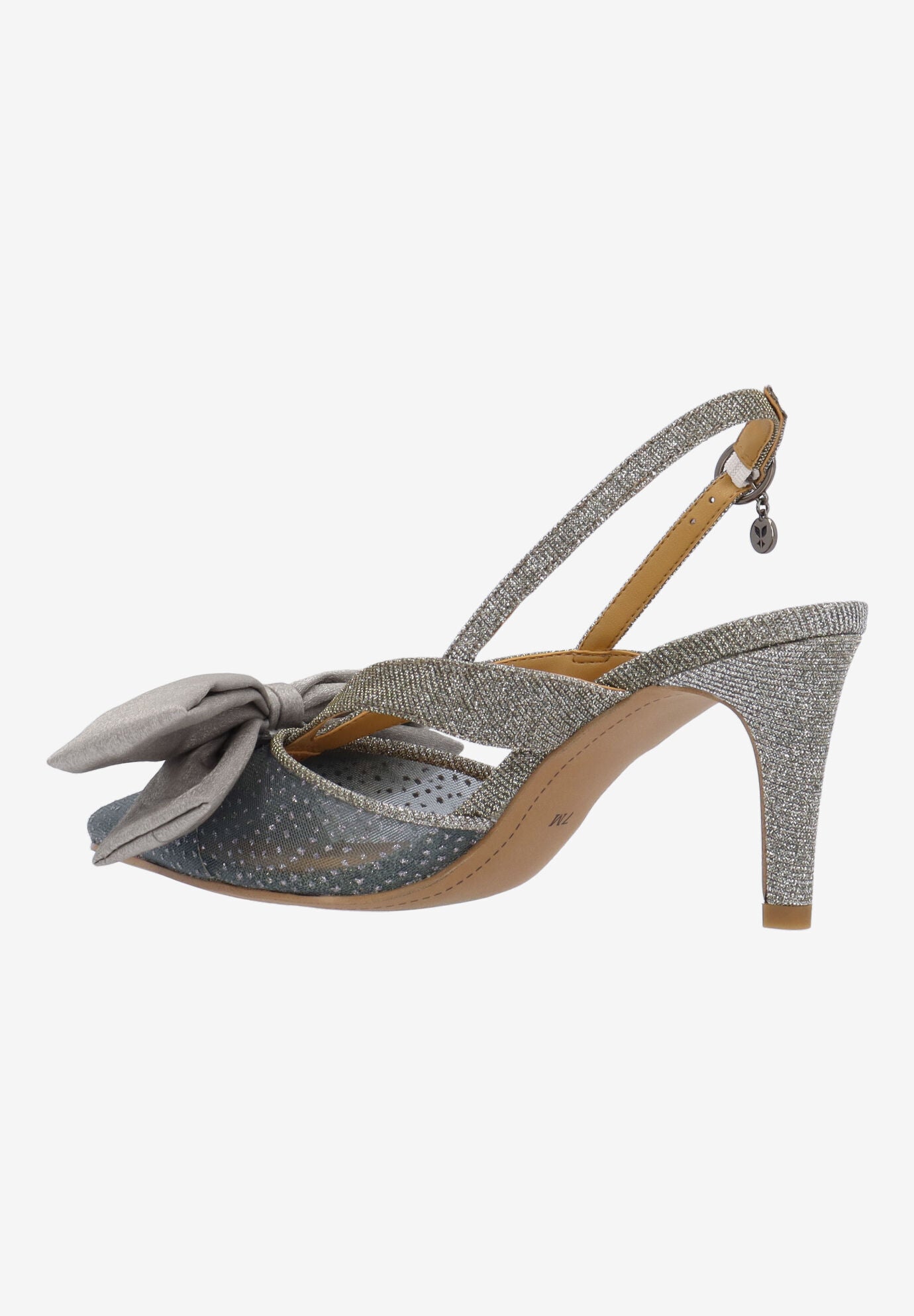 Morigen Slingback Pump, PEWTER, alternate image number 5