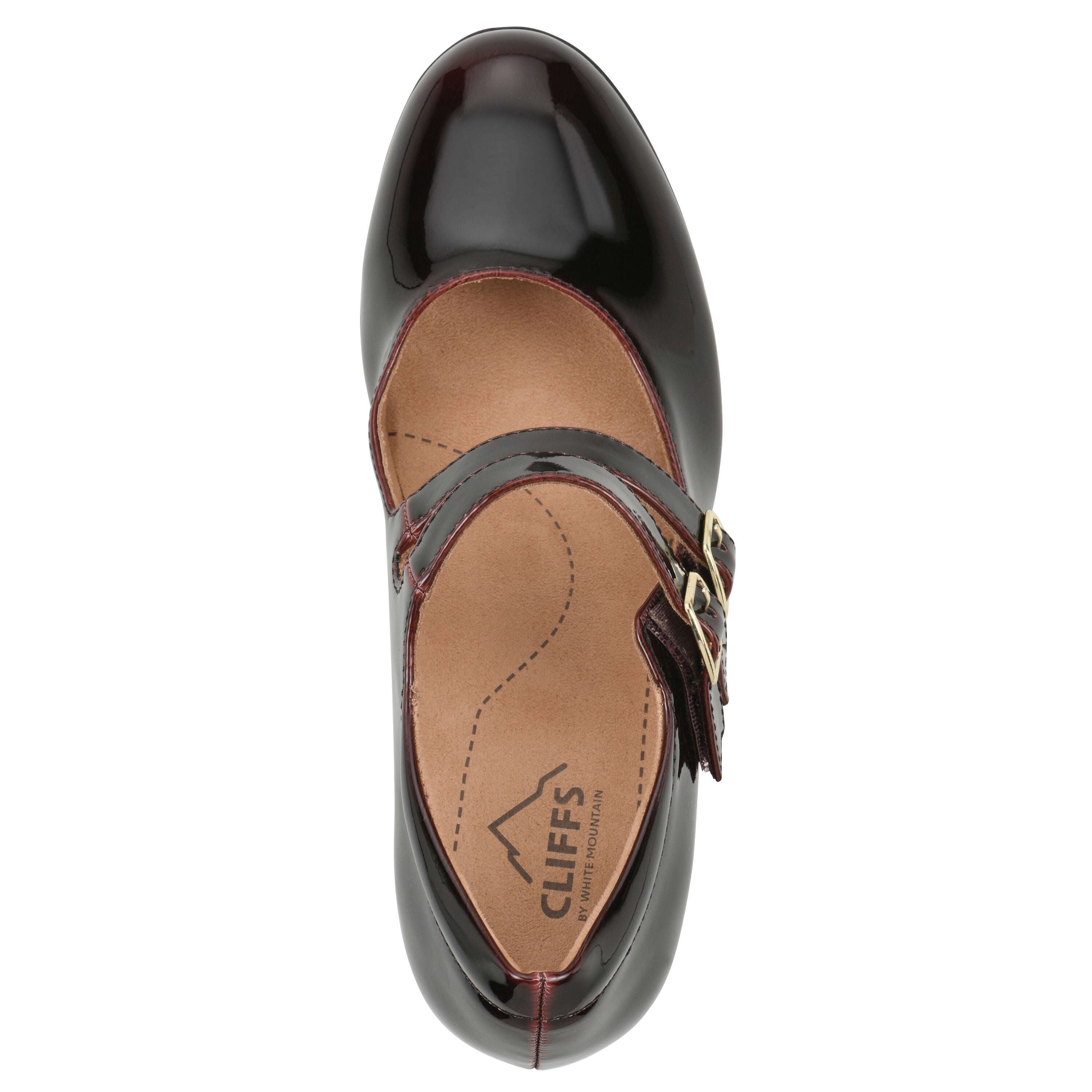 Tristin Block Heel Pump, BURGUNDY, alternate image number 4