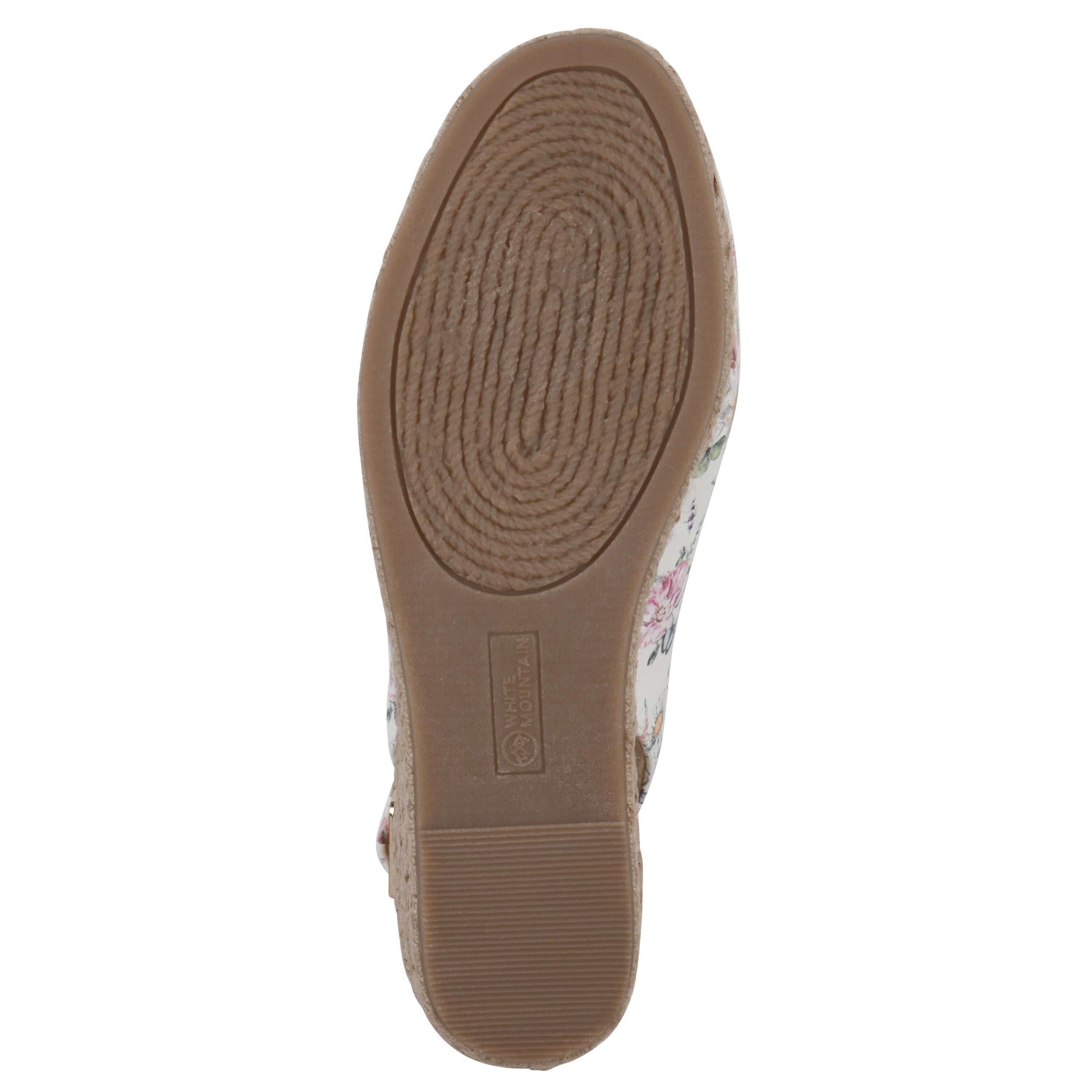 Maize Espadrille Wedge Sandal, WHITE BUTTERFLY, alternate image number 5