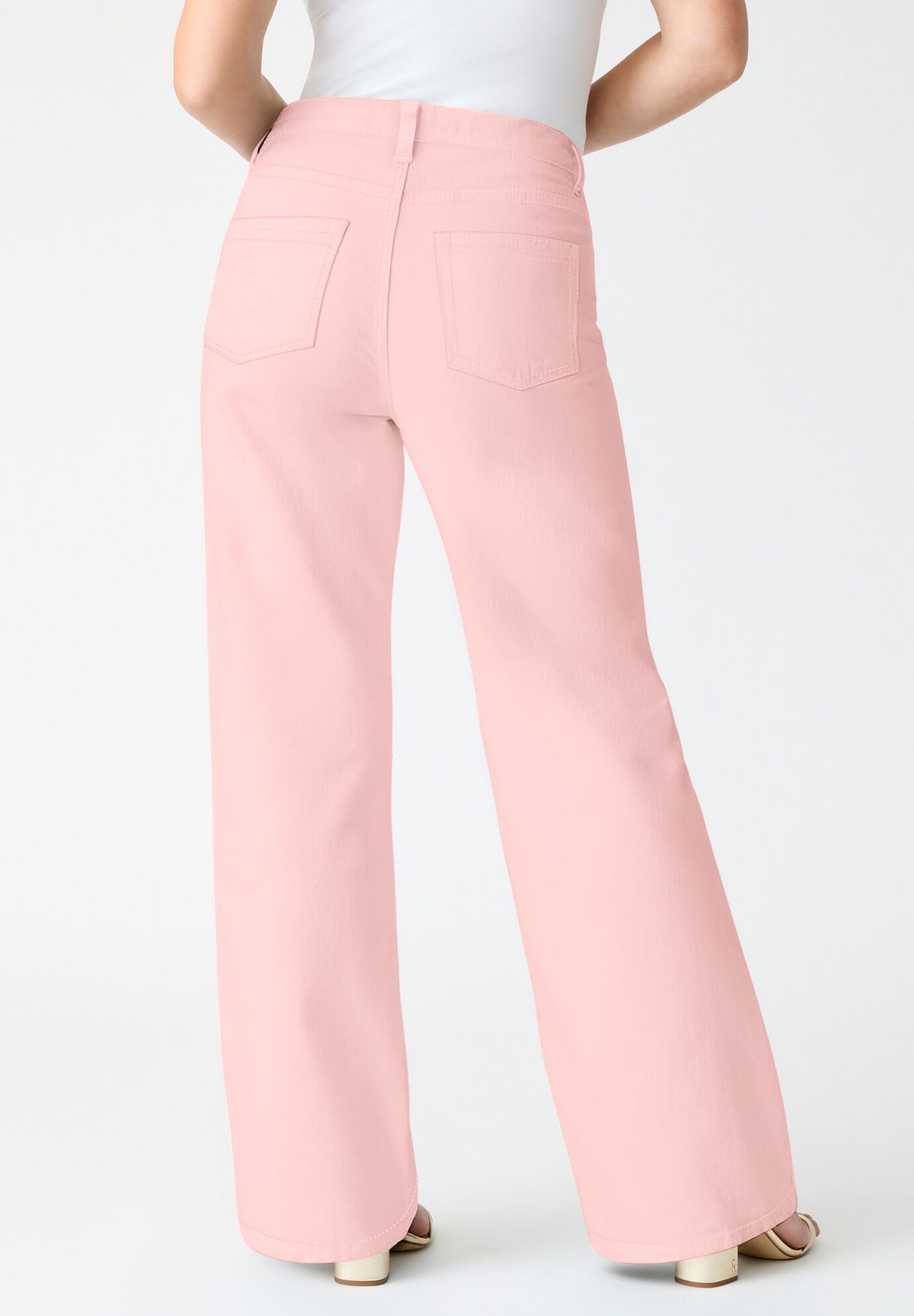 Plus Size 24/7 Wide Leg Jean, SOFT BLUSH, on-hover image number 1