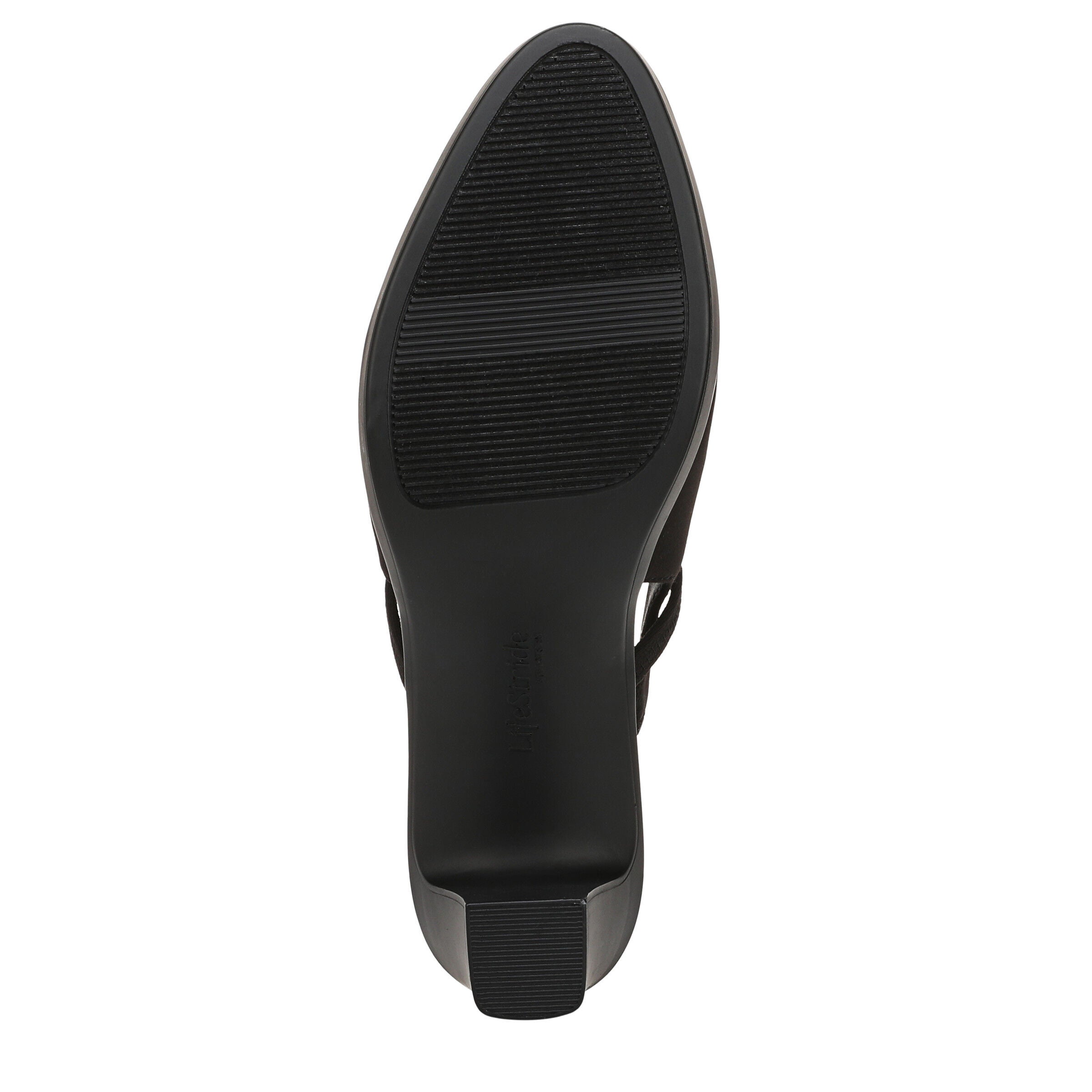 Evoke Slingback Pump, BLACK FABRIC, alternate image number 7