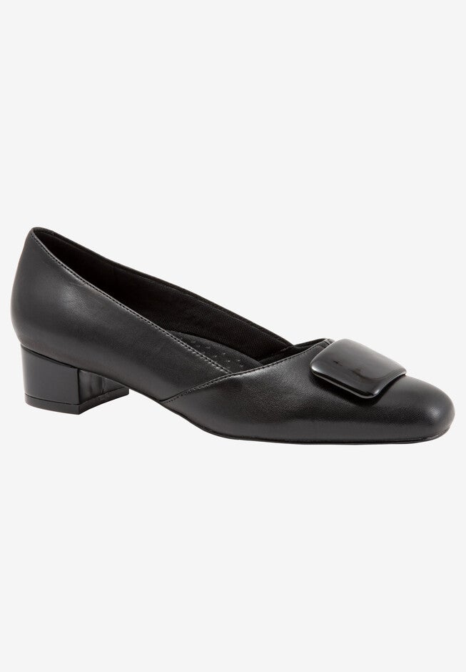 Delse Pump, BLACK LEATHER, hi-res image number 0