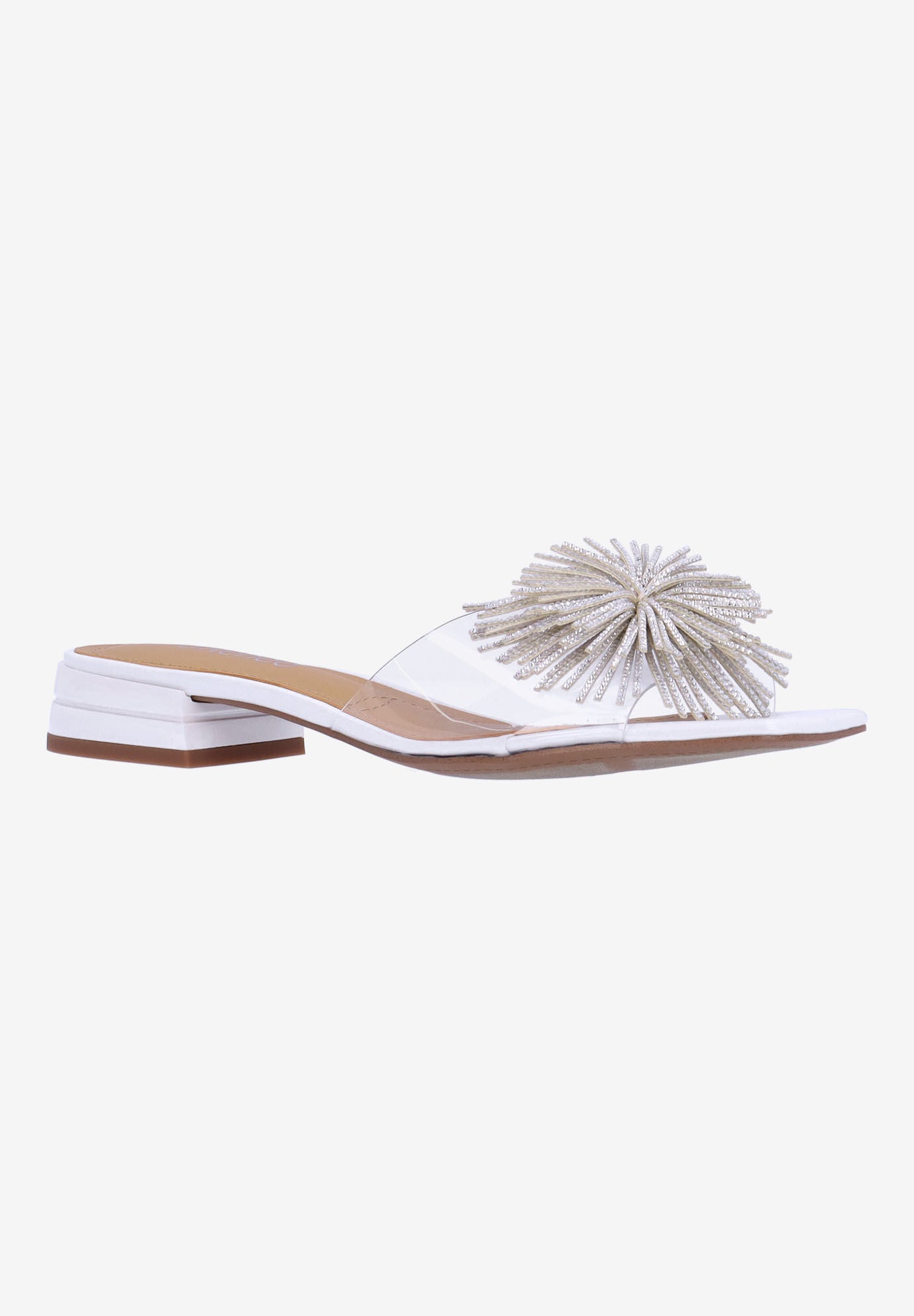 Cherita Sandal, CLEAR WHITE, hi-res image number 0