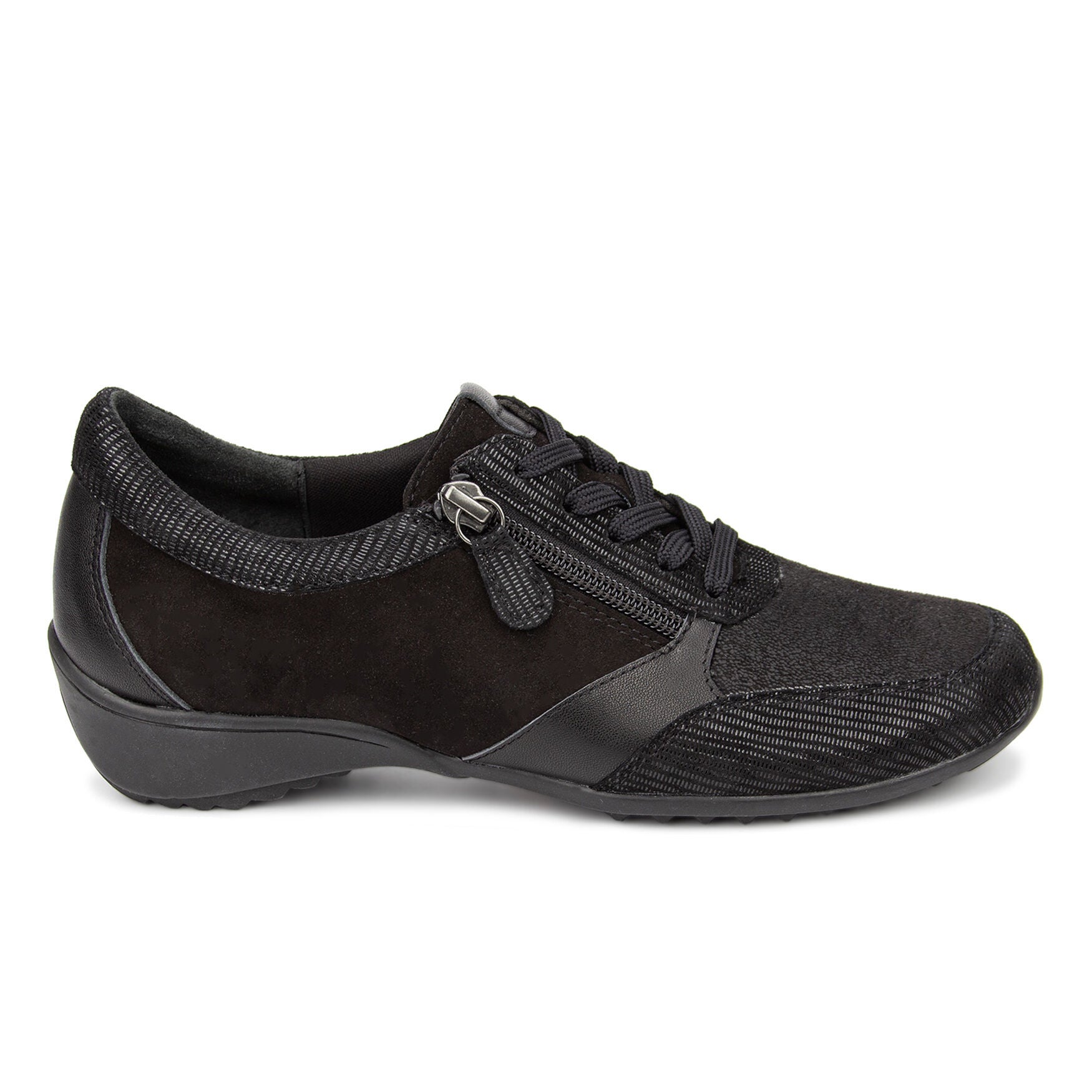 Pippy Zipper Oxford, BLACK, alternate image number 2