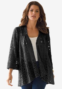 Lace Swing Jacket