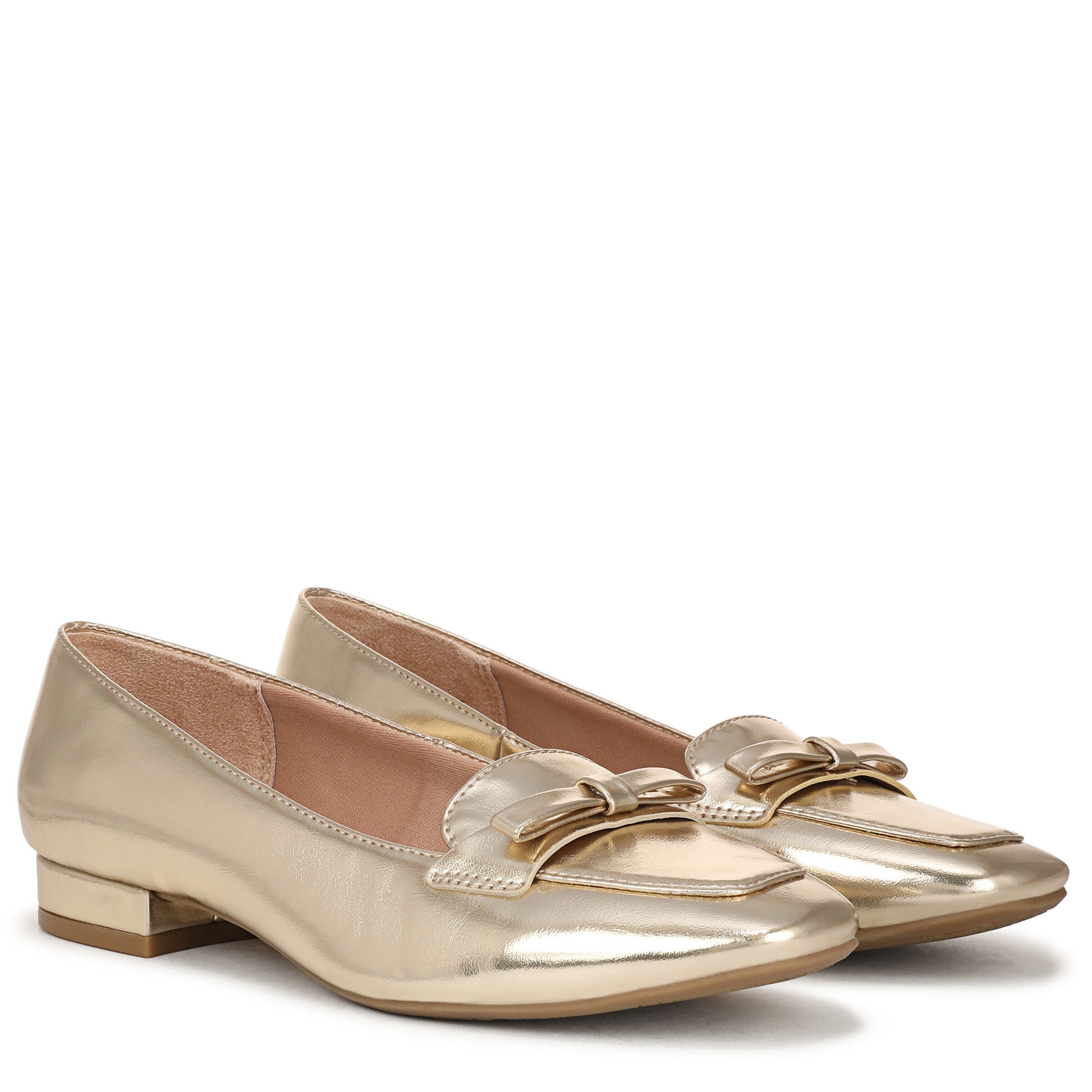 Claudine Skimmer Flat, GOLD, alternate image number 2