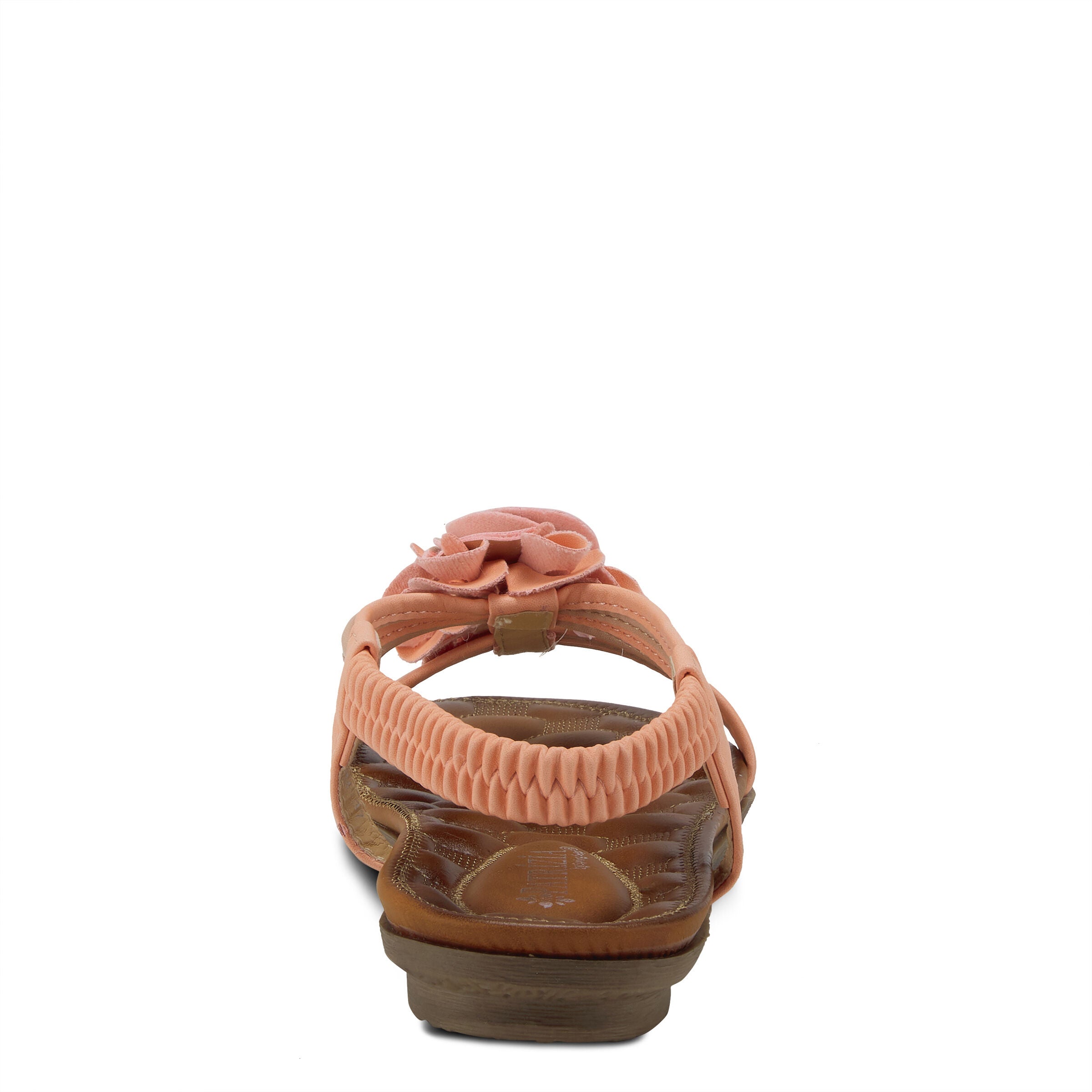 Nectarine T-Strap Thong Sandal, PEACH MULTI, on-hover image number 1