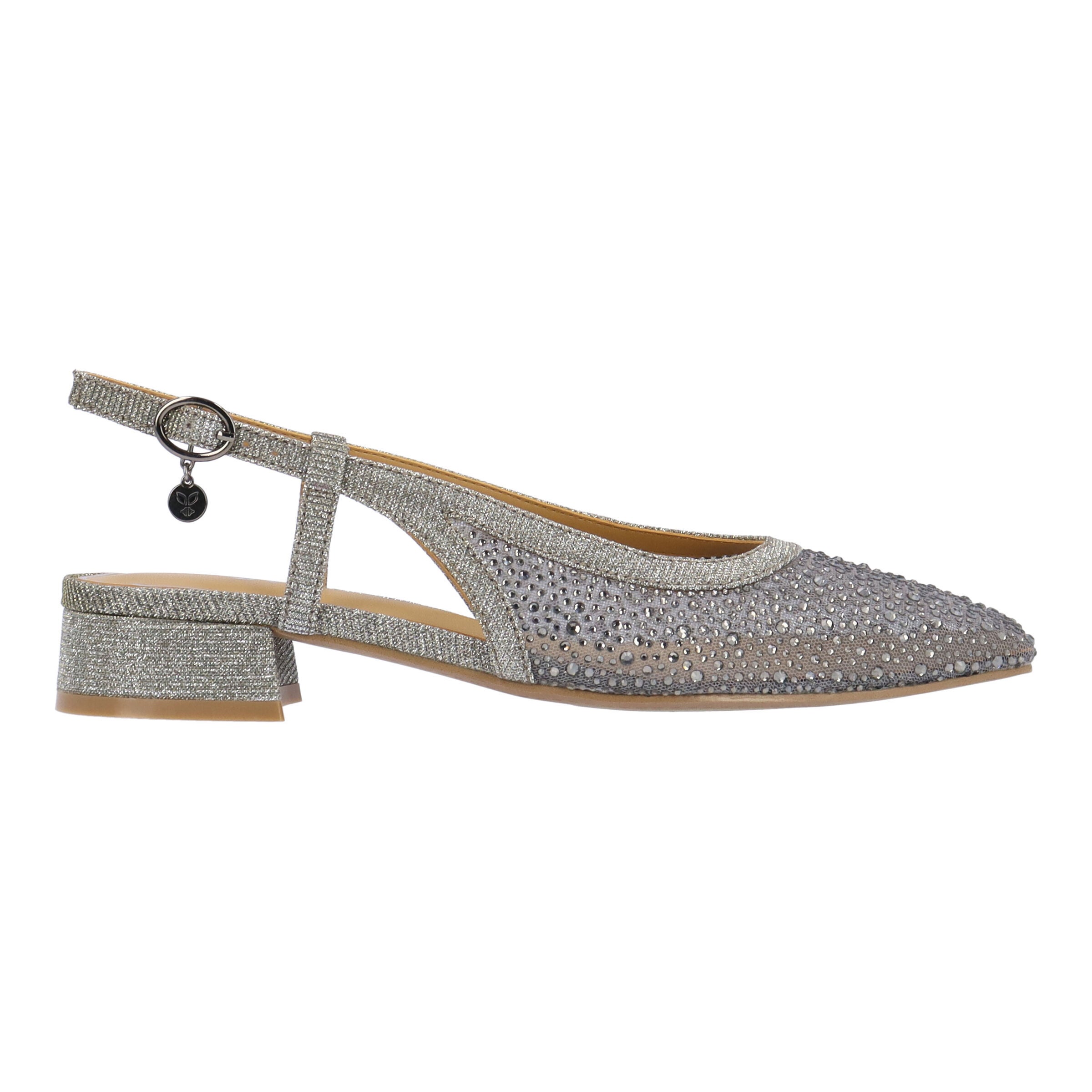 Layton Slingback Pump, PEWTER, alternate image number 3