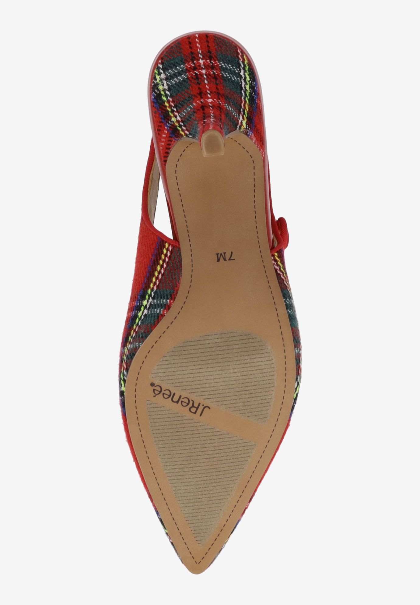 Jasira Sling Back Pump, RED, alternate image number 6