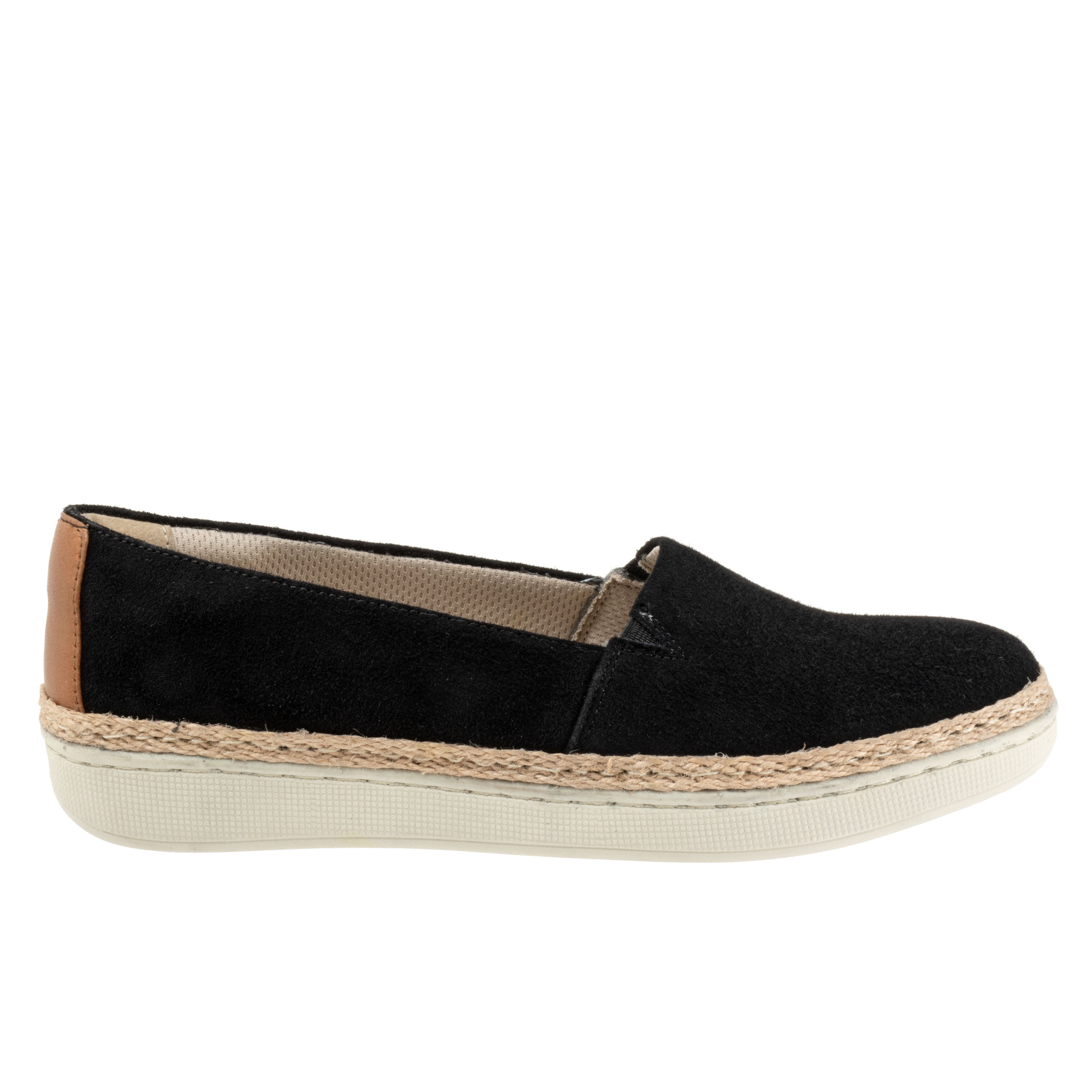 Accent Flat, BLACK SUEDE, alternate image number 4